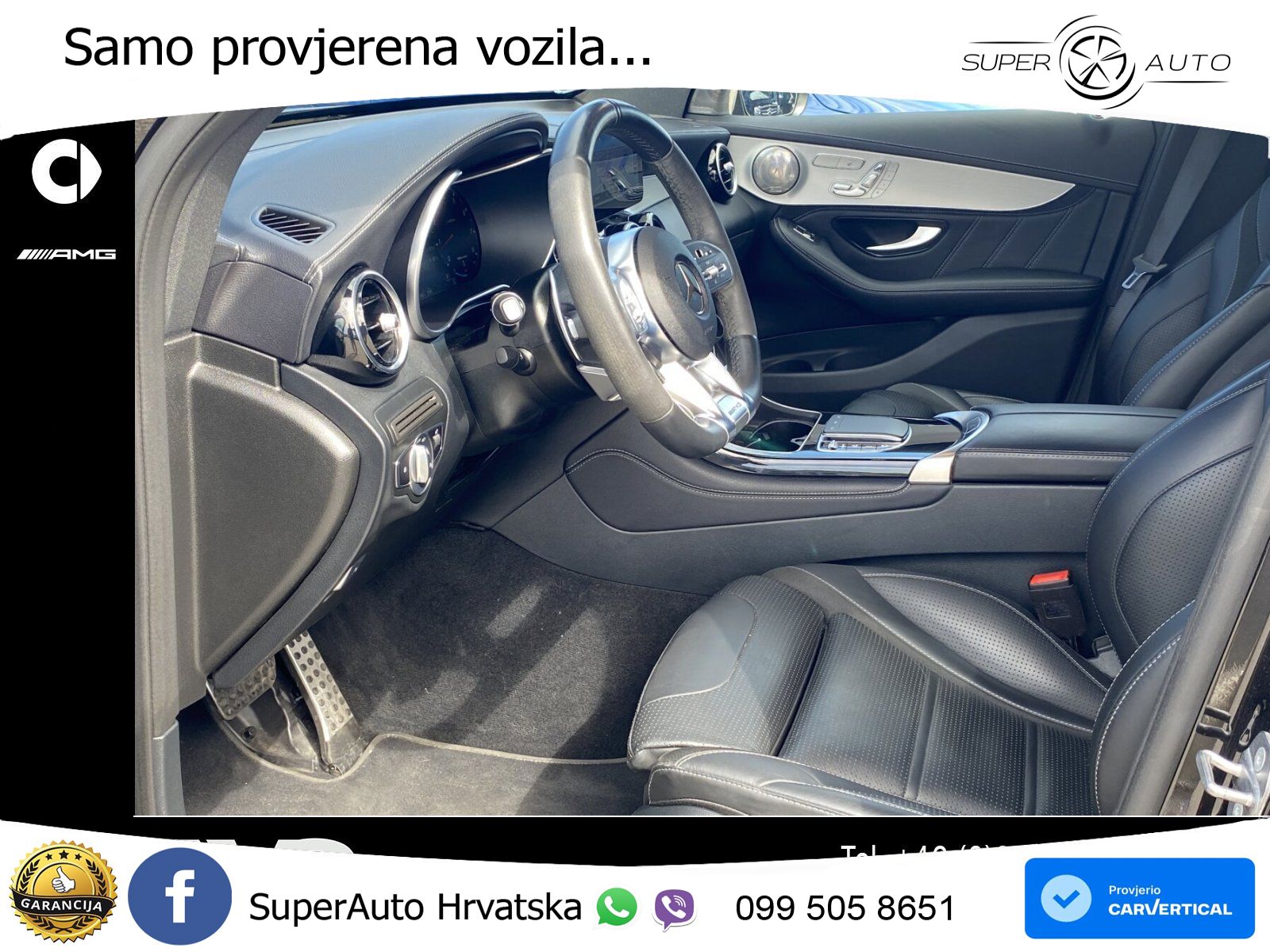 Mercedes AMG GLC 63 S V8 (510 KS) 4MATIC+ MCT LED+GR SJED+ACC