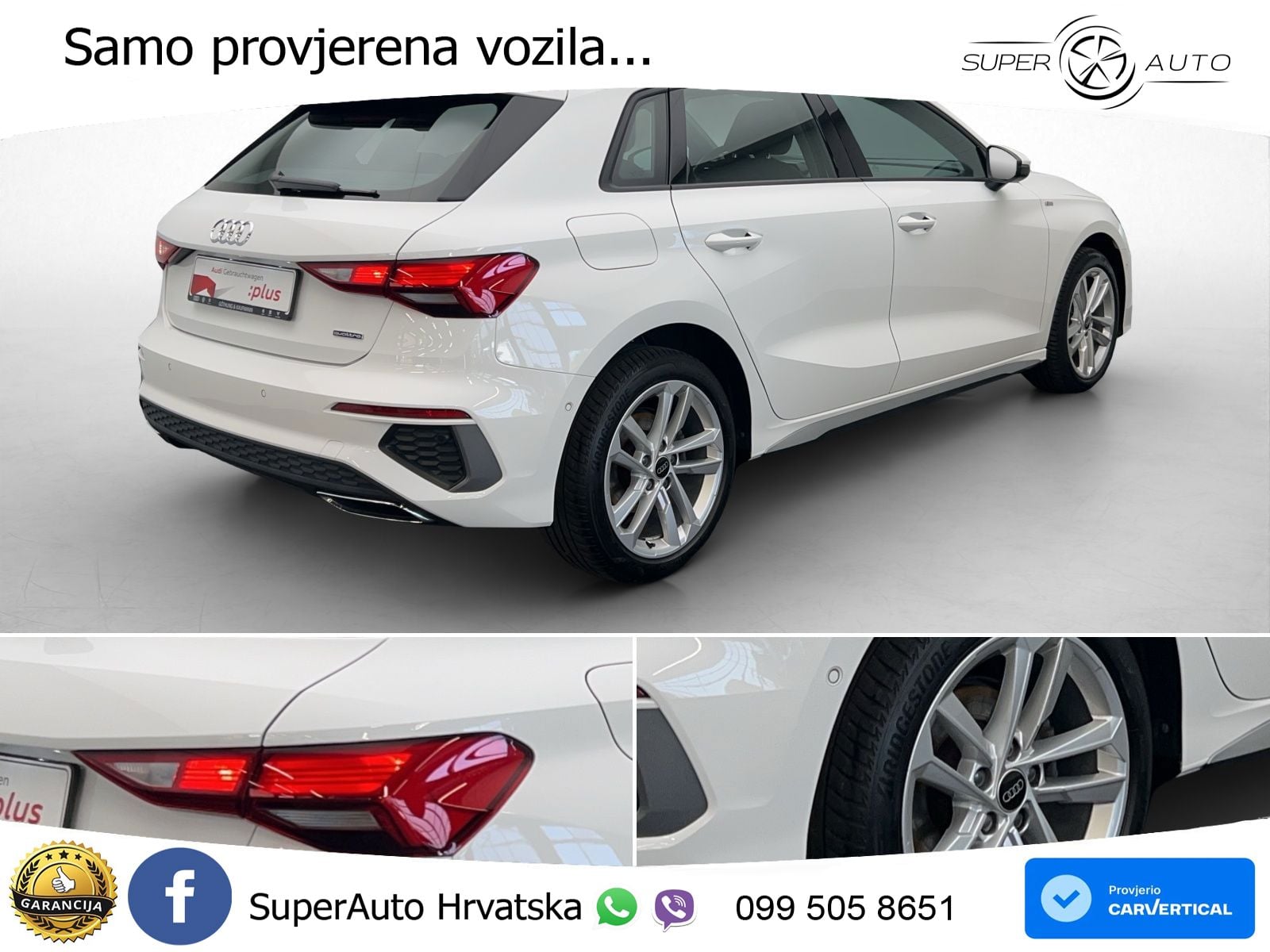 Audi A3 40 TDI (200 KS) quattro S tronic S line LED+GR SJED+ACC