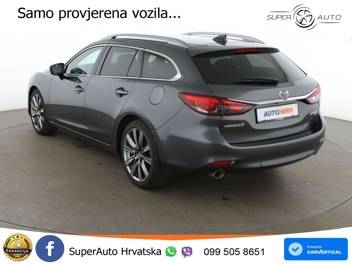 Mazda 6 Sport Combi 2.5 SKYACTIV-G (194 KS) SKYACTIV-Drive MATRIX+GR SJED+KAM