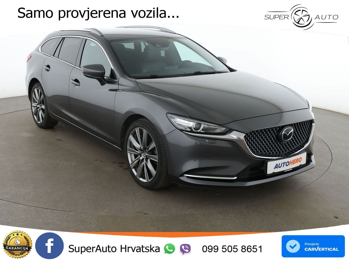 Mazda 6 Sport Combi 2.5 SKYACTIV-G (194 KS) SKYACTIV-Drive MATRIX+GR SJED+KAM