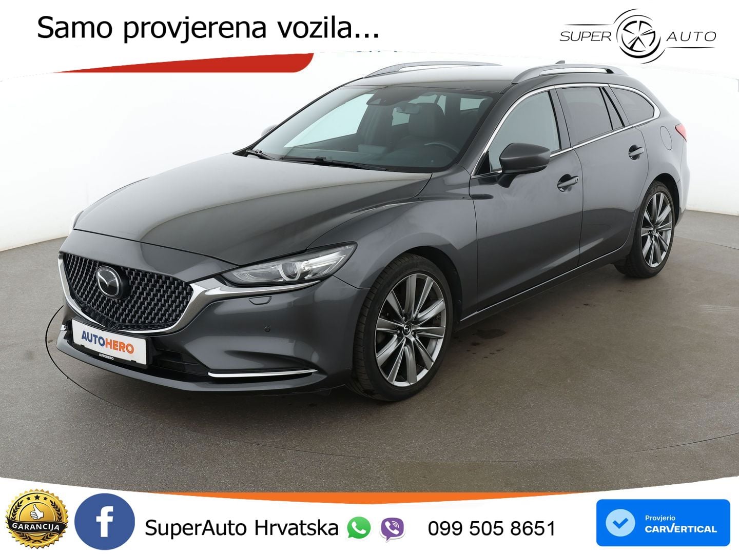 Mazda 6 Sport Combi 2.5 SKYACTIV-G (194 KS) SKYACTIV-Drive MATRIX+GR SJED+KAM