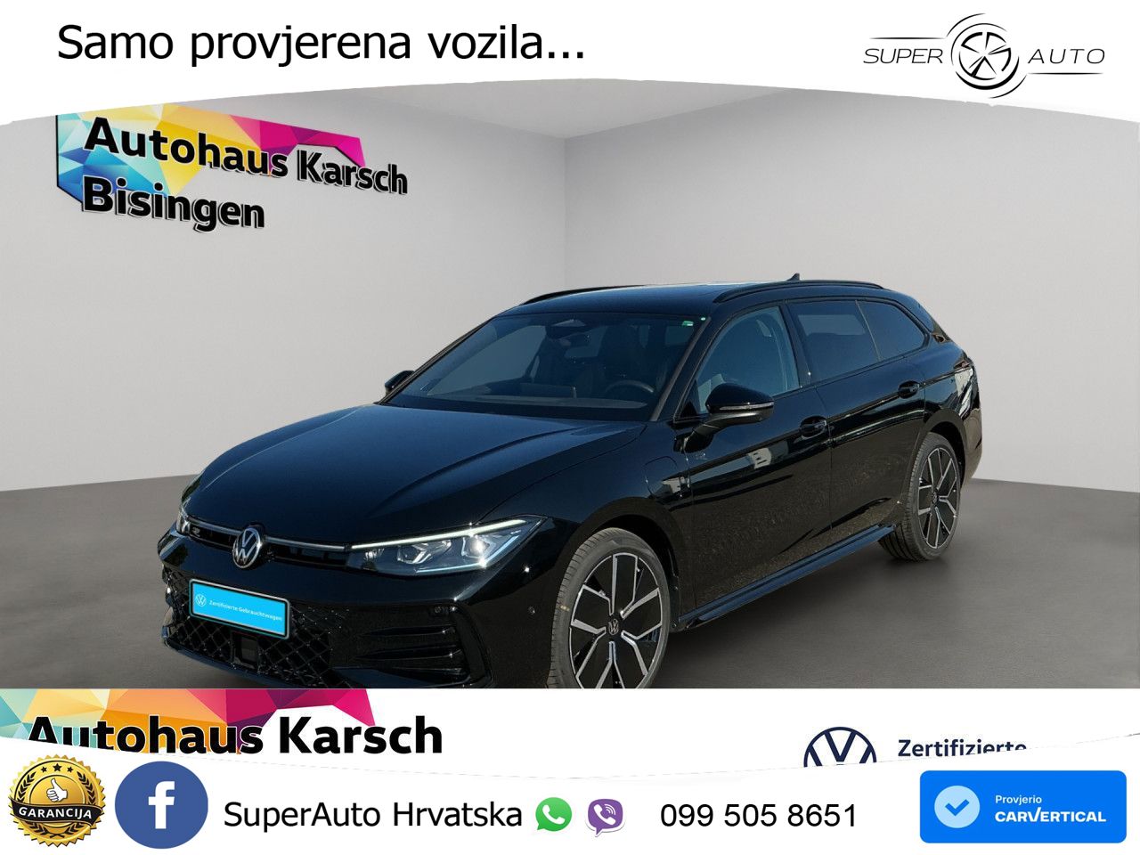 Volkswagen Passat Variant 1.5 TSI (204 KS) eHybrid DSG R-Line MATRIX+GR SJED+KAM