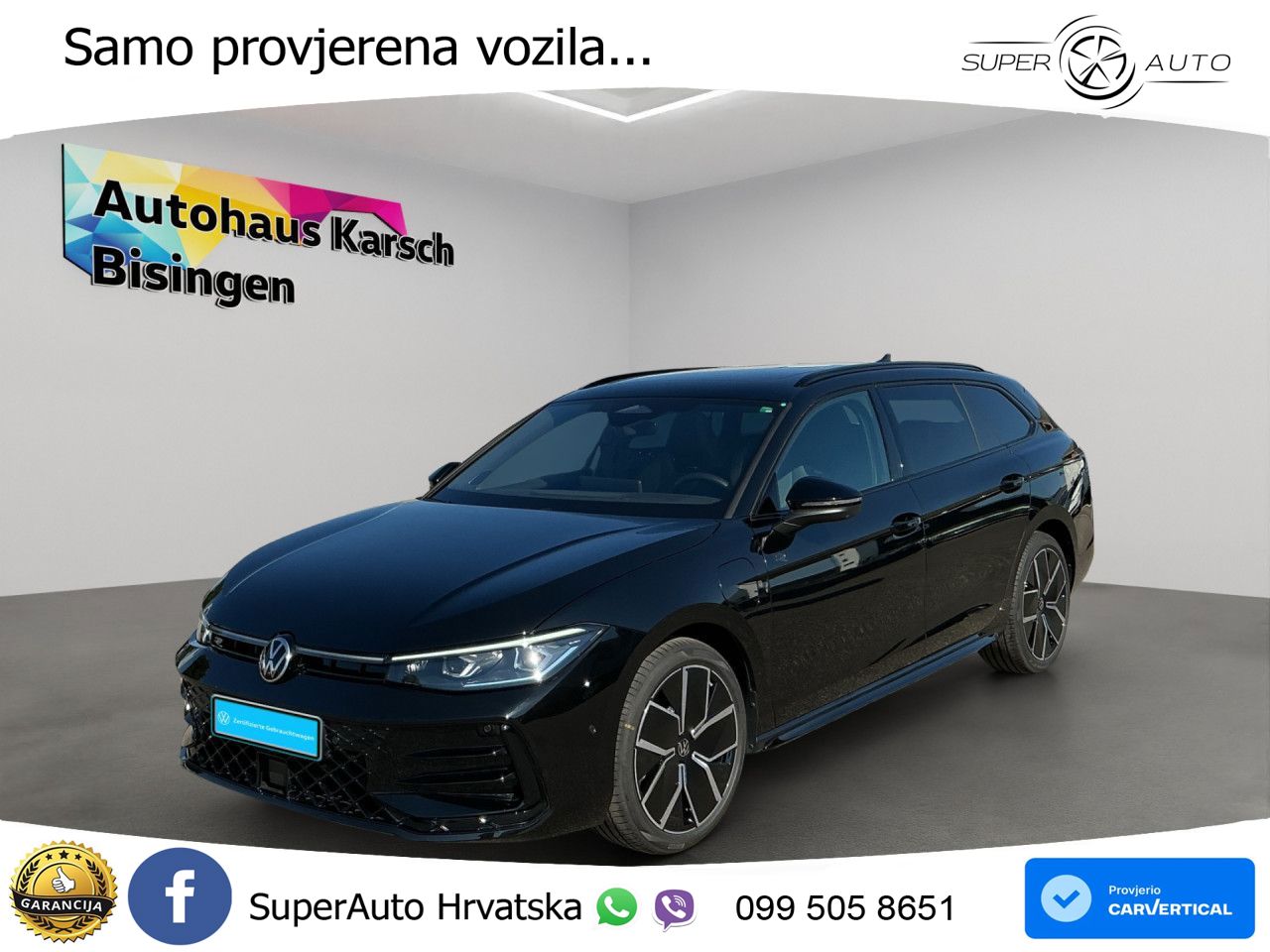 Volkswagen Passat Variant 1.5 TSI (204 KS) eHybrid DSG R-Line MATRIX+GR SJED+KAM