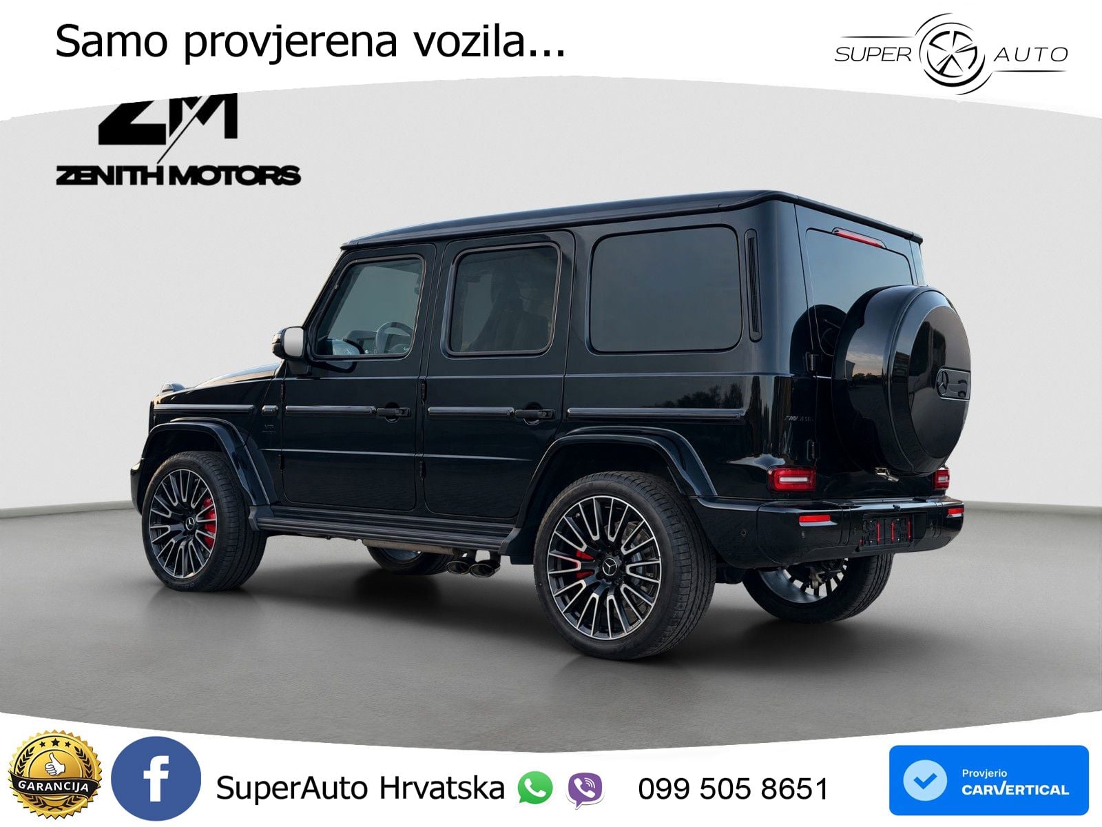 Mercedes AMG G 63 Long V8 (585 KS) 4MATIC 9G-TRONIC AMG SPEEDSHIFT TCT