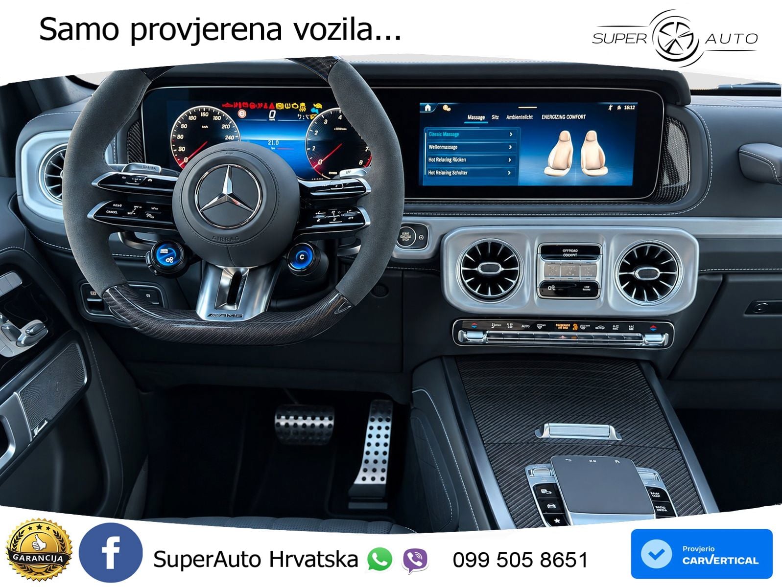 Mercedes AMG G 63 Long V8 (585 KS) 4MATIC 9G-TRONIC AMG SPEEDSHIFT TCT