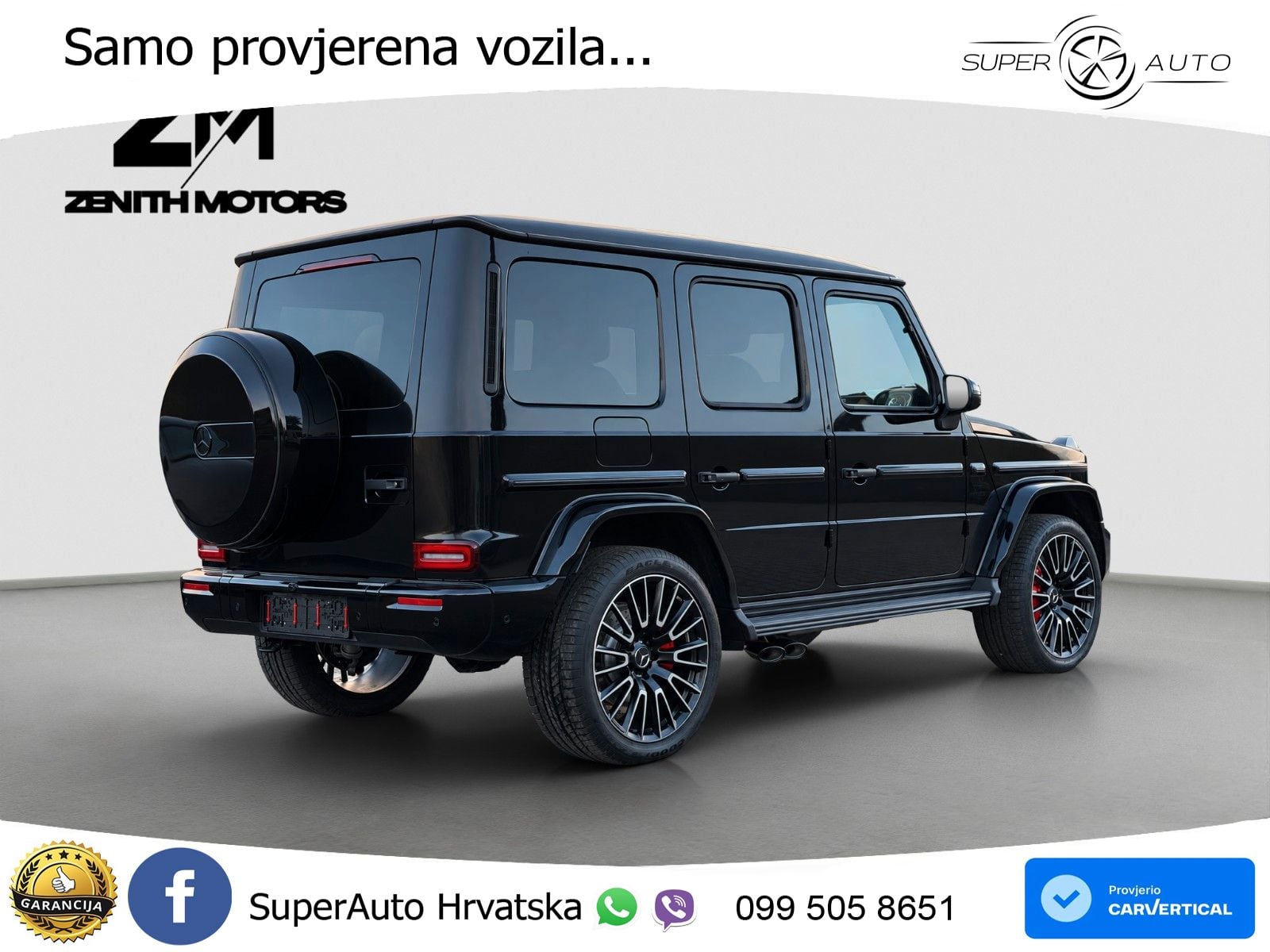Mercedes AMG G 63 Long V8 (585 KS) 4MATIC 9G-TRONIC AMG SPEEDSHIFT TCT