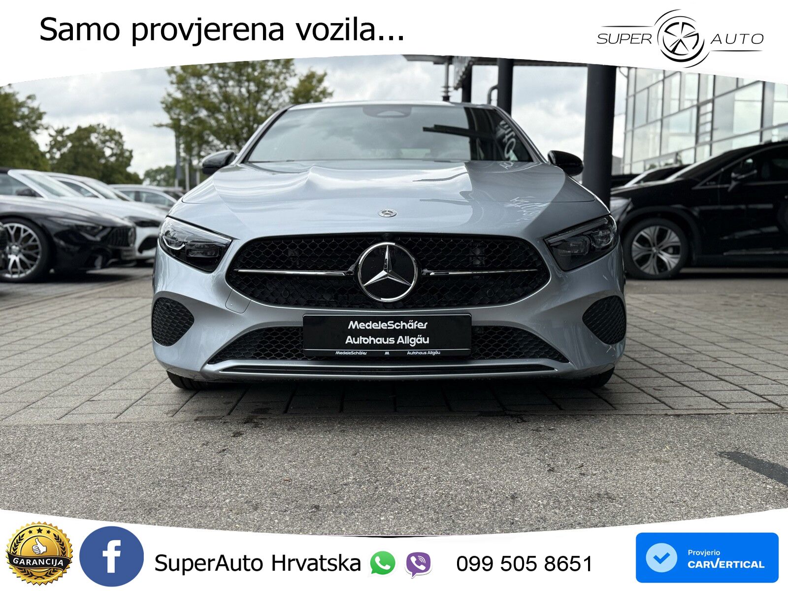 Mercedes-Benz A 200 7G-DCT LED+GR SJED+ACC