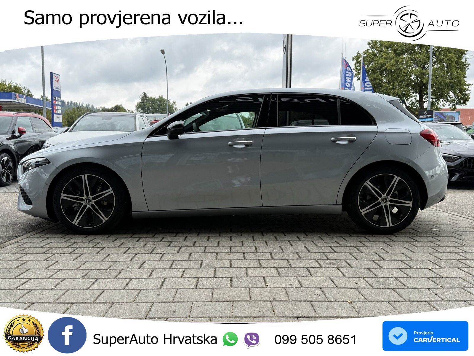 Mercedes-Benz A 200 7G-DCT LED+GR SJED+ACC
