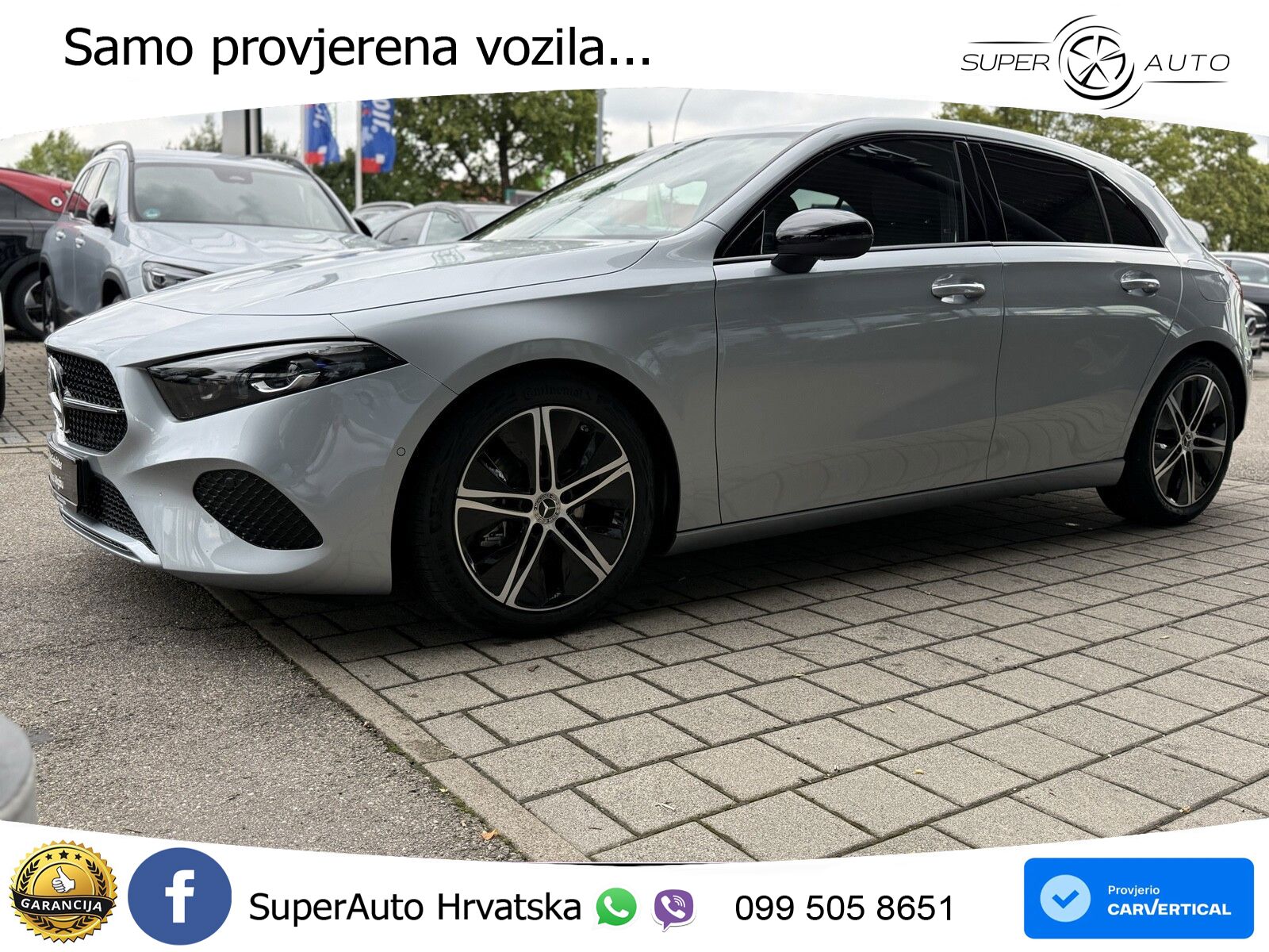 Mercedes-Benz A 200 7G-DCT LED+GR SJED+ACC