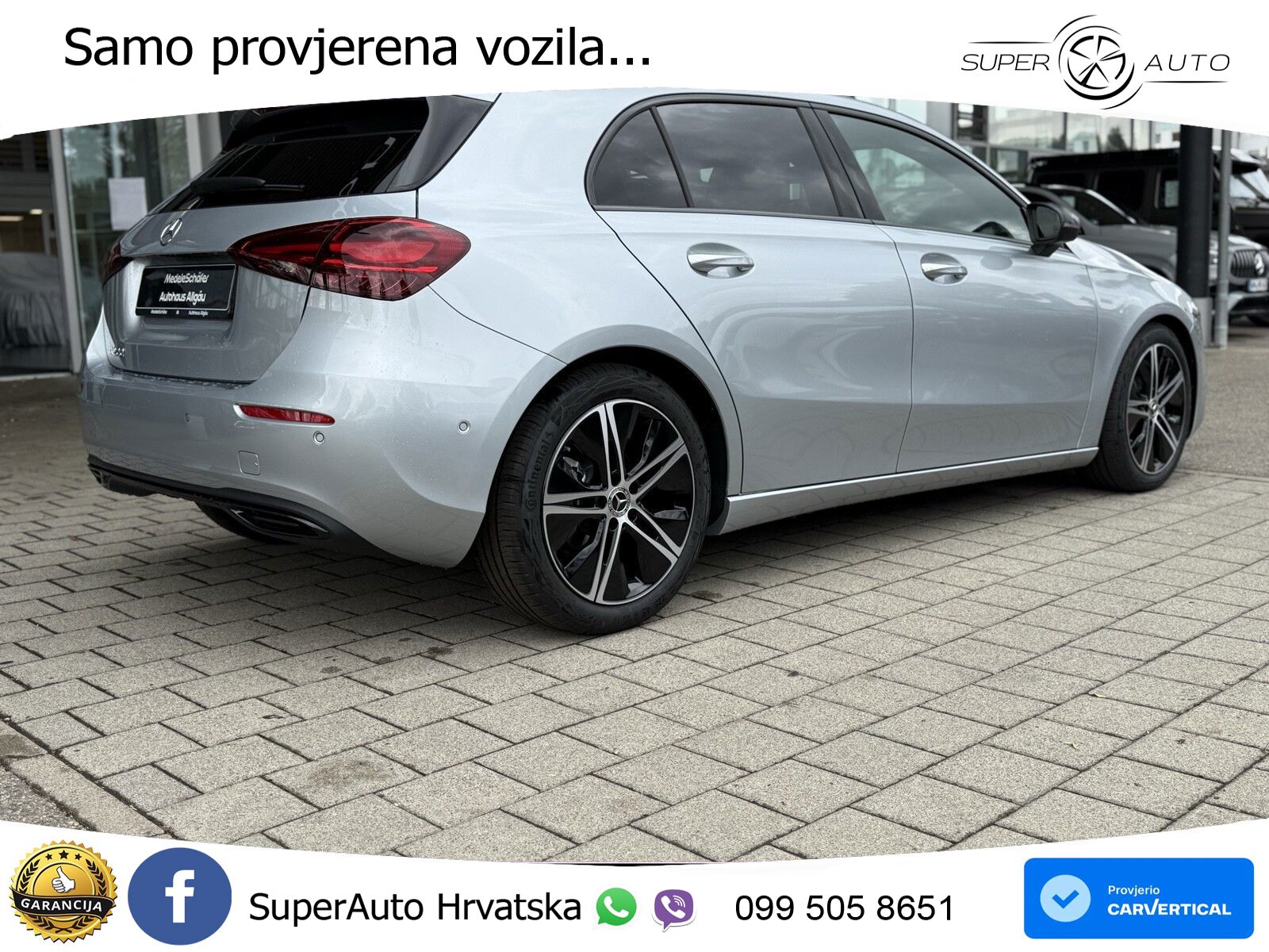 Mercedes-Benz A 200 7G-DCT LED+GR SJED+ACC