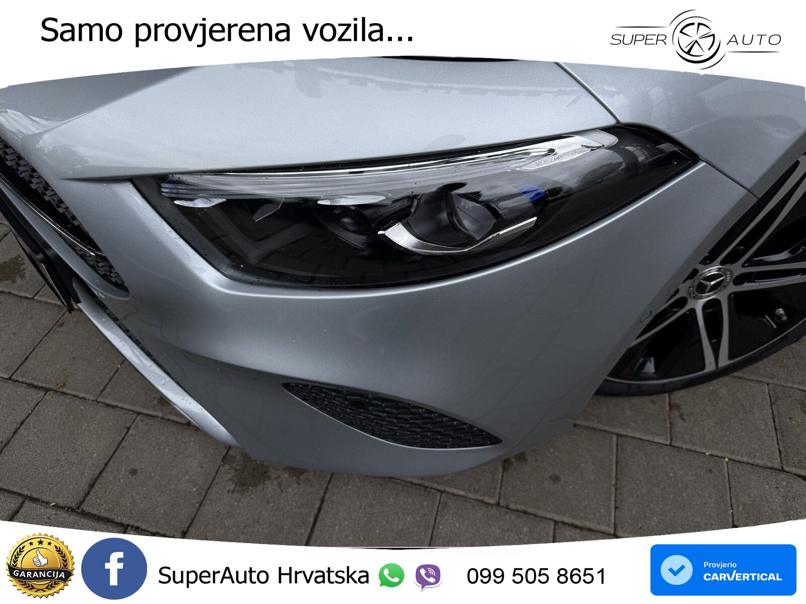 Mercedes-Benz A 200 7G-DCT LED+GR SJED+ACC