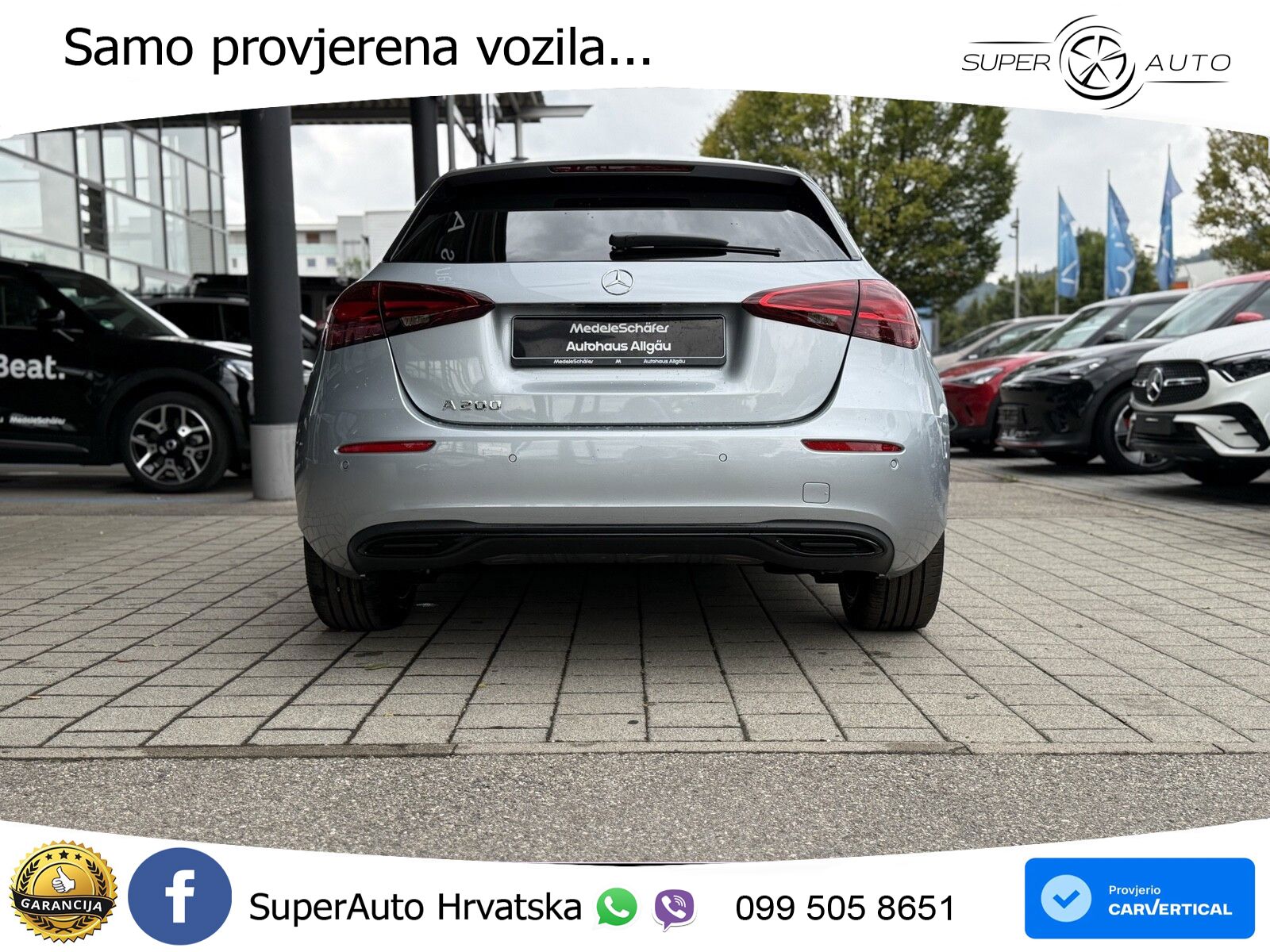 Mercedes-Benz A 200 7G-DCT LED+GR SJED+ACC