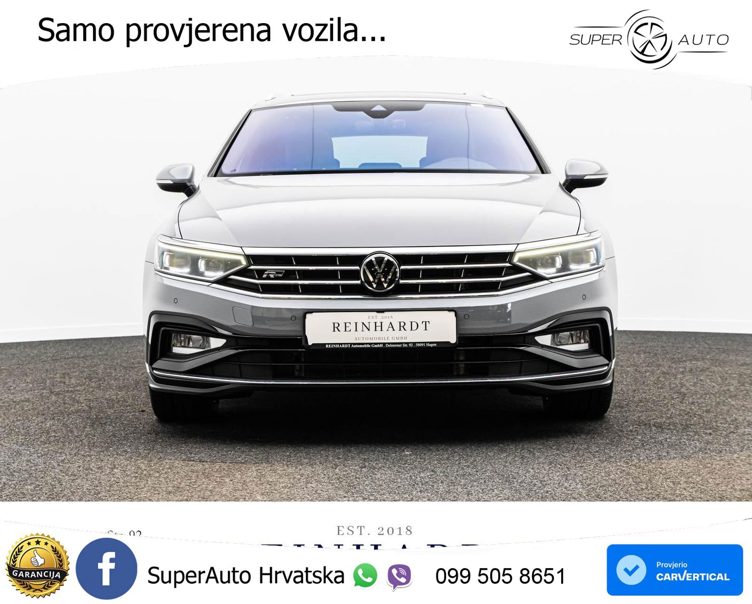 Volkswagen Passat Variant 2.0 TDI (122 KS) DSG R-Line MATRIX+GR SJED+KAM