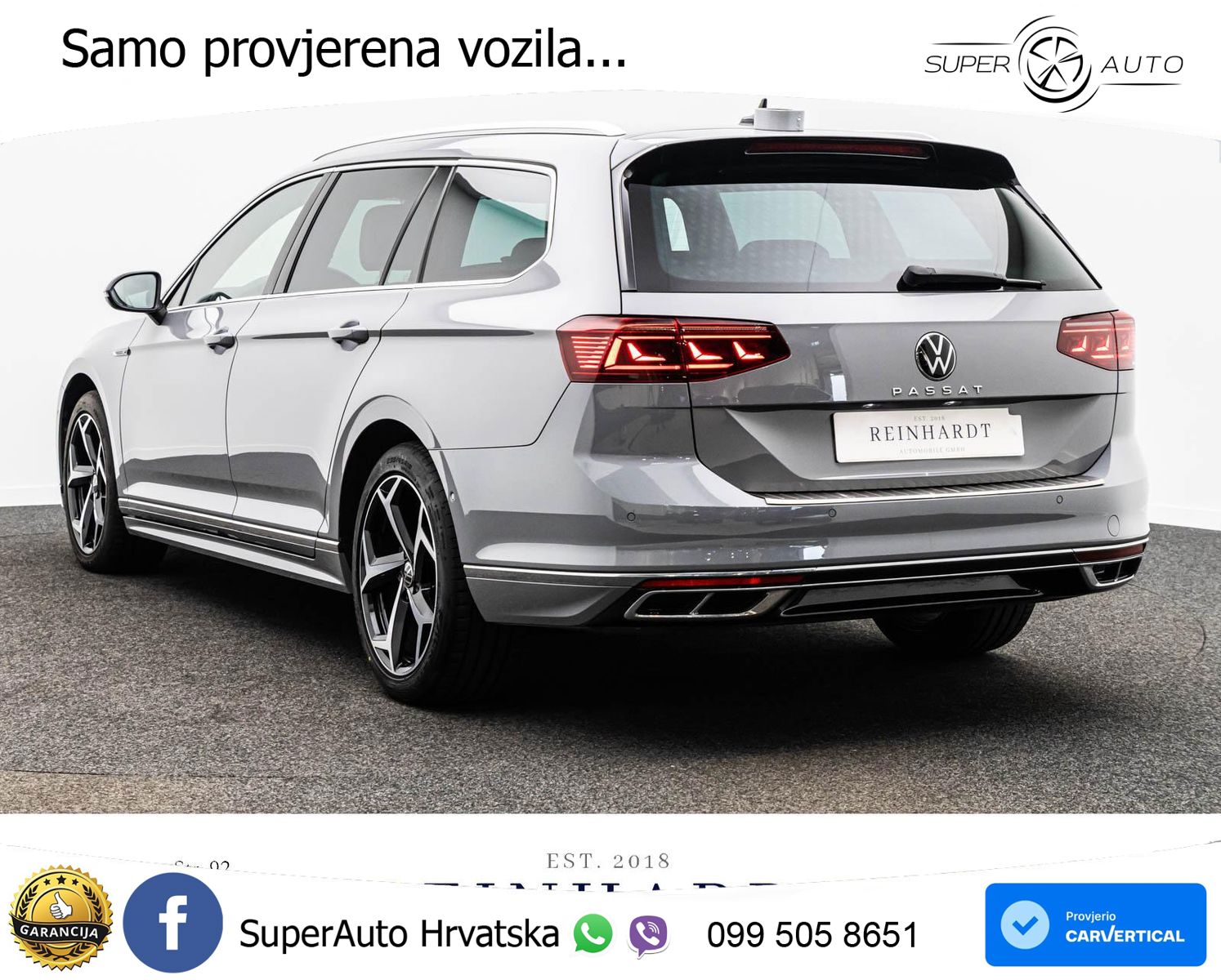 Volkswagen Passat Variant 2.0 TDI (122 KS) DSG R-Line MATRIX+GR SJED+KAM