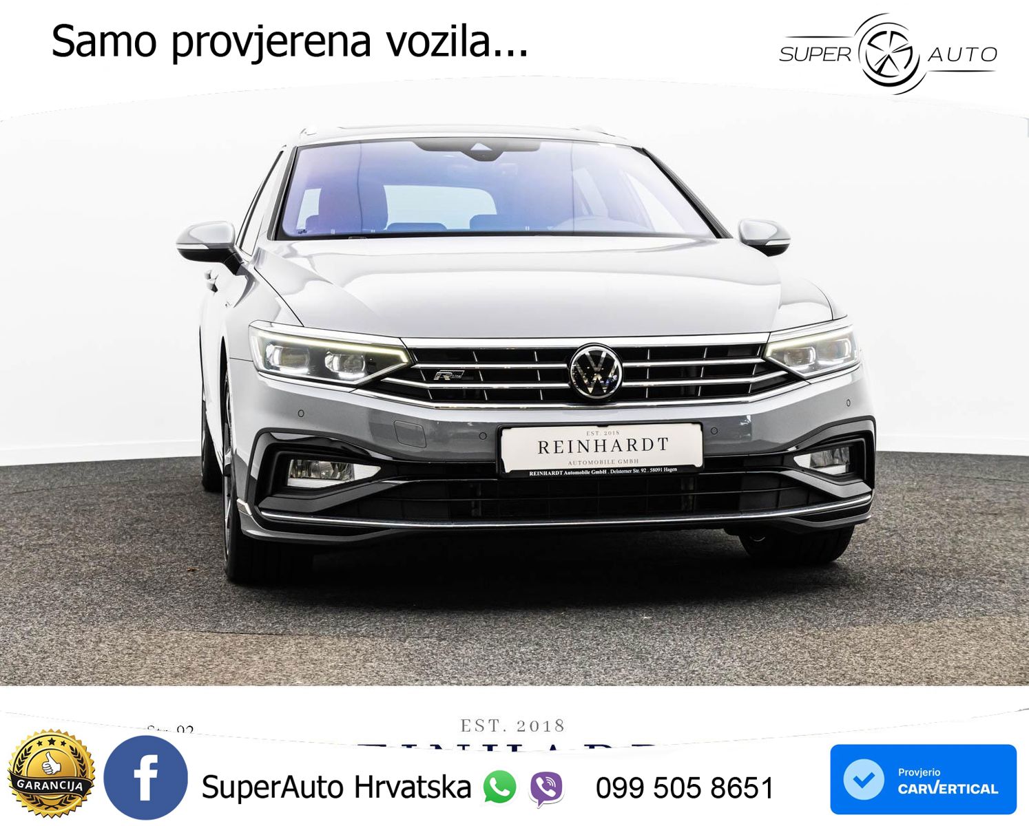 Volkswagen Passat Variant 2.0 TDI (122 KS) DSG R-Line MATRIX+GR SJED+KAM