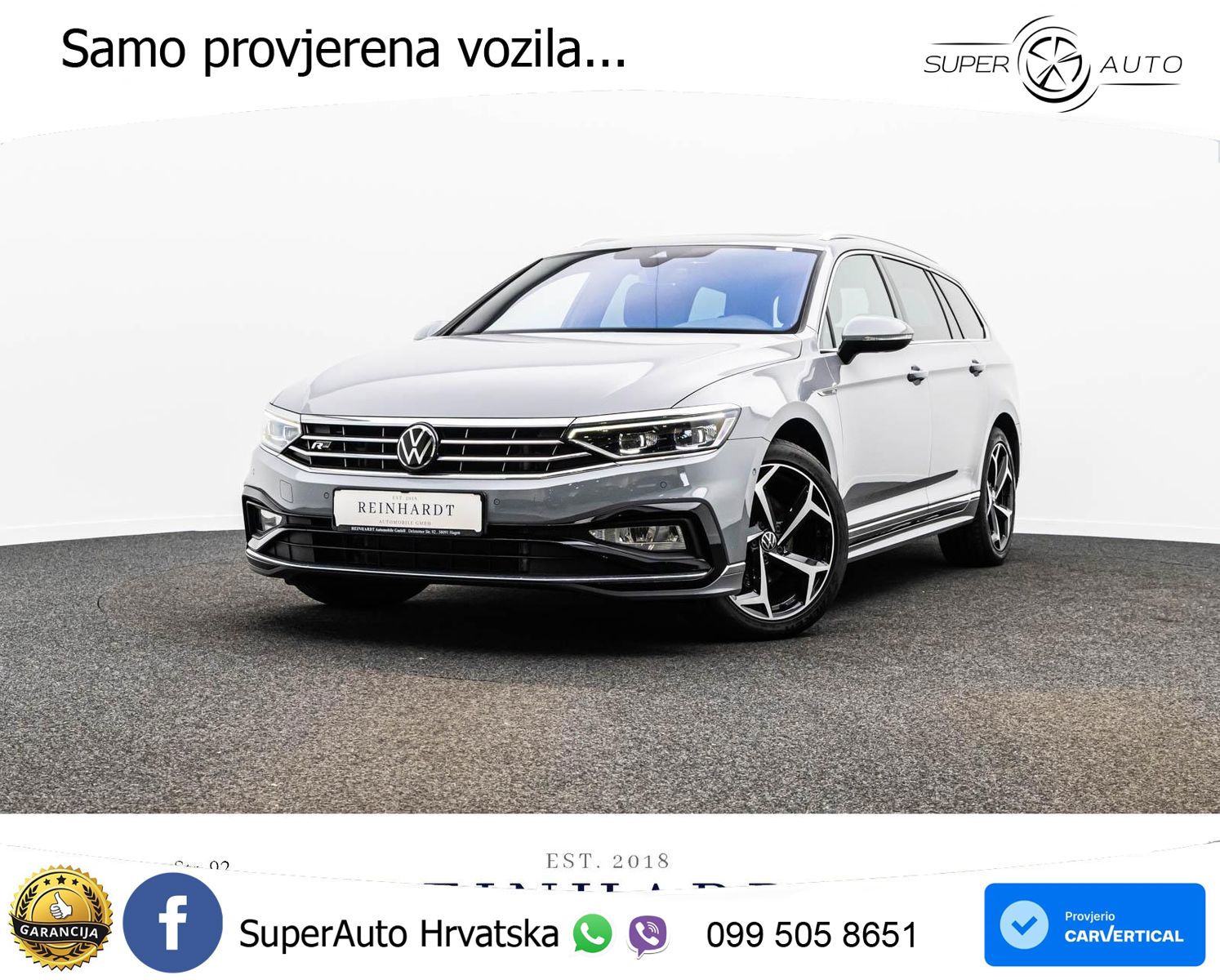 Volkswagen Passat Variant 2.0 TDI (122 KS) DSG R-Line MATRIX+GR SJED+KAM