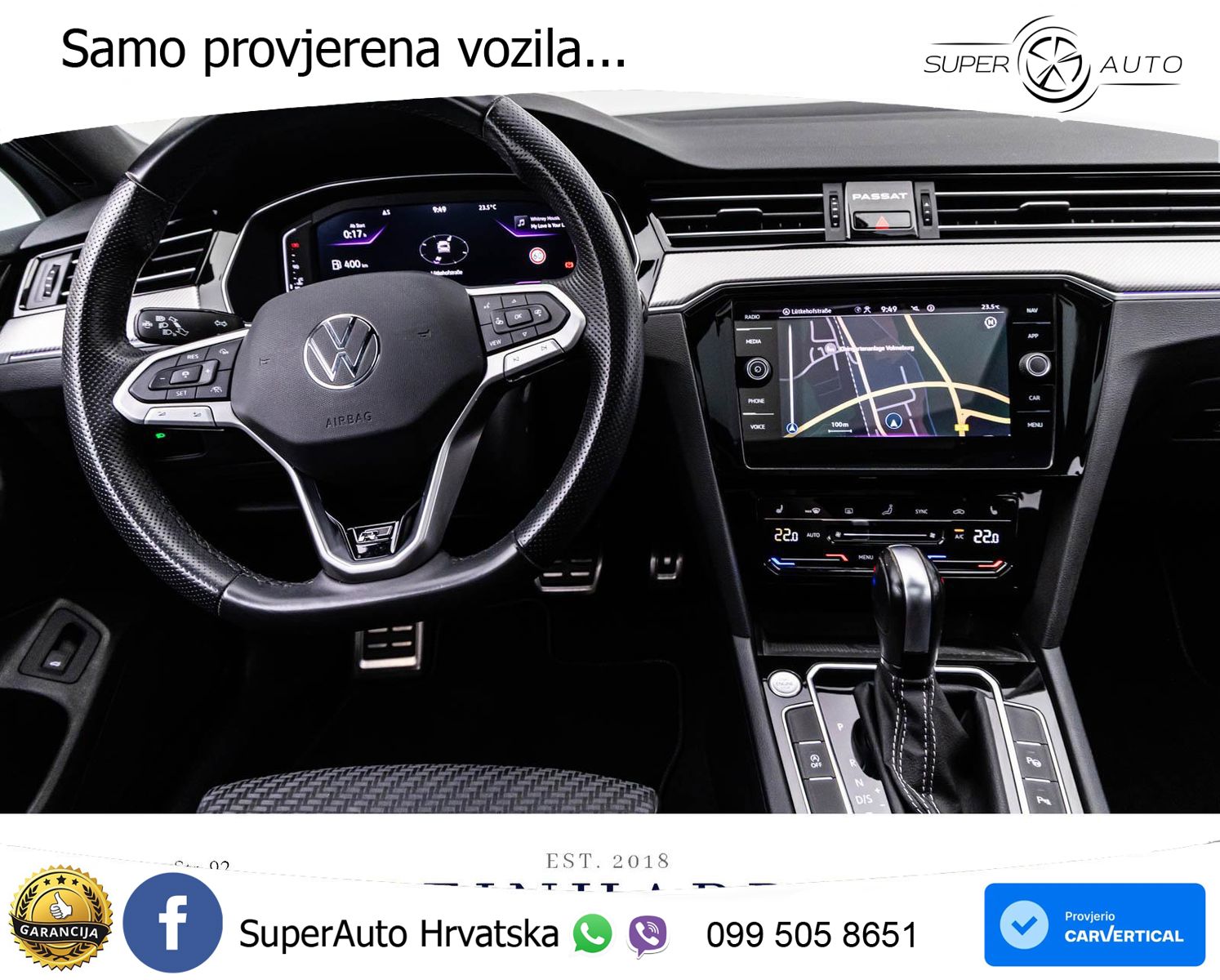 Volkswagen Passat Variant 2.0 TDI (122 KS) DSG R-Line MATRIX+GR SJED+KAM