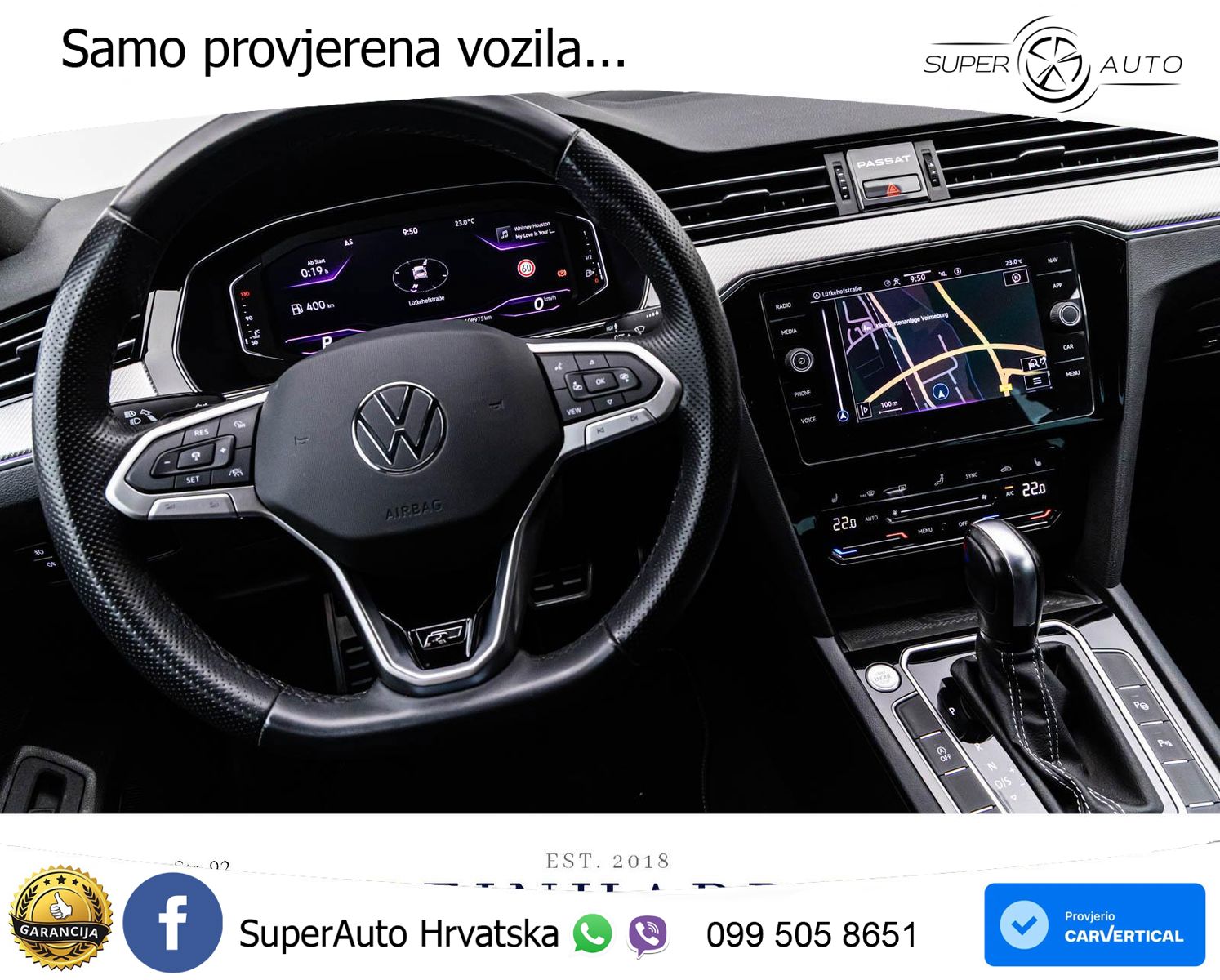 Volkswagen Passat Variant 2.0 TDI (122 KS) DSG R-Line MATRIX+GR SJED+KAM