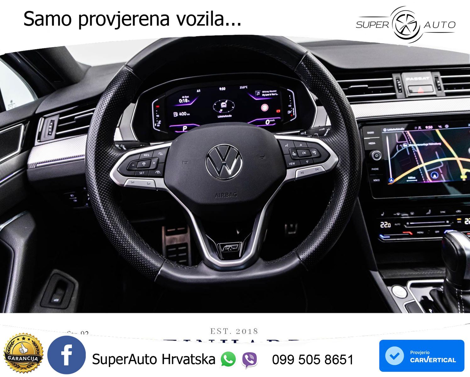 Volkswagen Passat Variant 2.0 TDI (122 KS) DSG R-Line MATRIX+GR SJED+KAM
