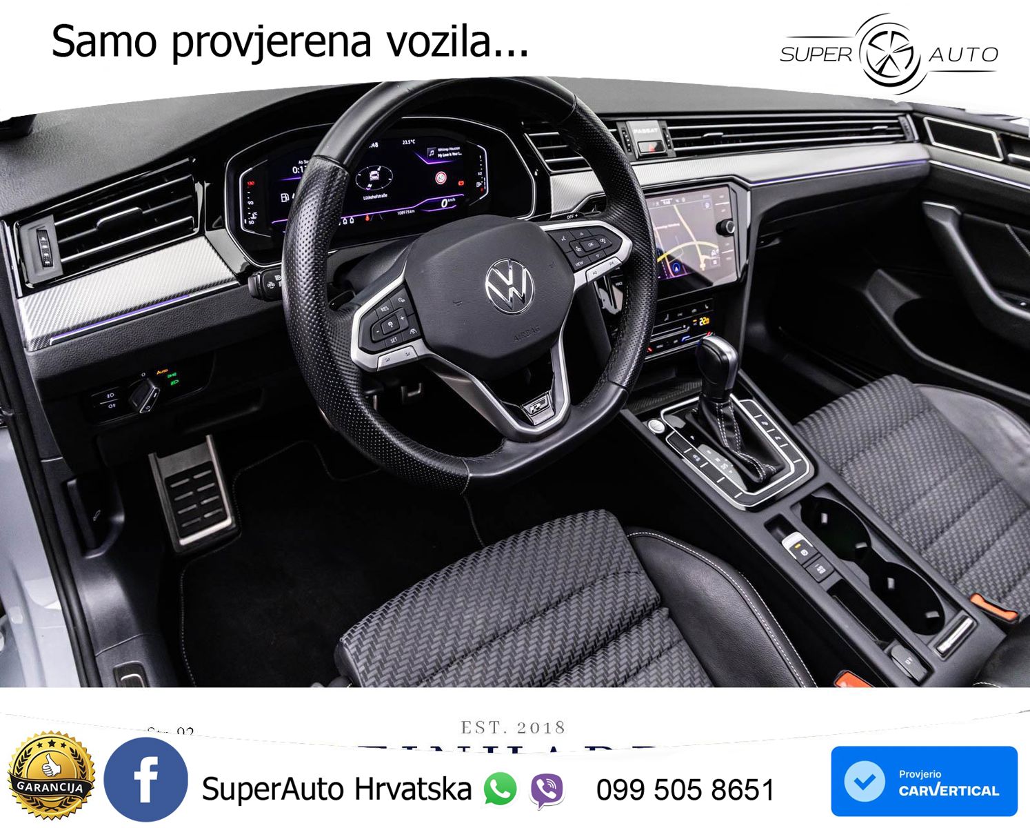 Volkswagen Passat Variant 2.0 TDI (122 KS) DSG R-Line MATRIX+GR SJED+KAM