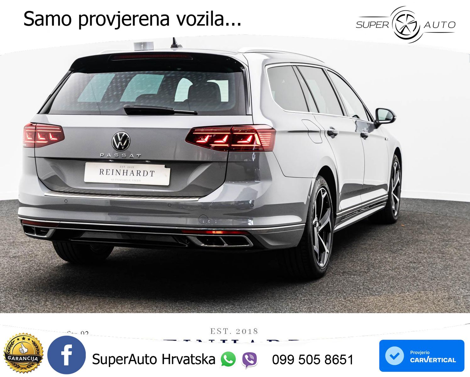 Volkswagen Passat Variant 2.0 TDI (122 KS) DSG R-Line MATRIX+GR SJED+KAM
