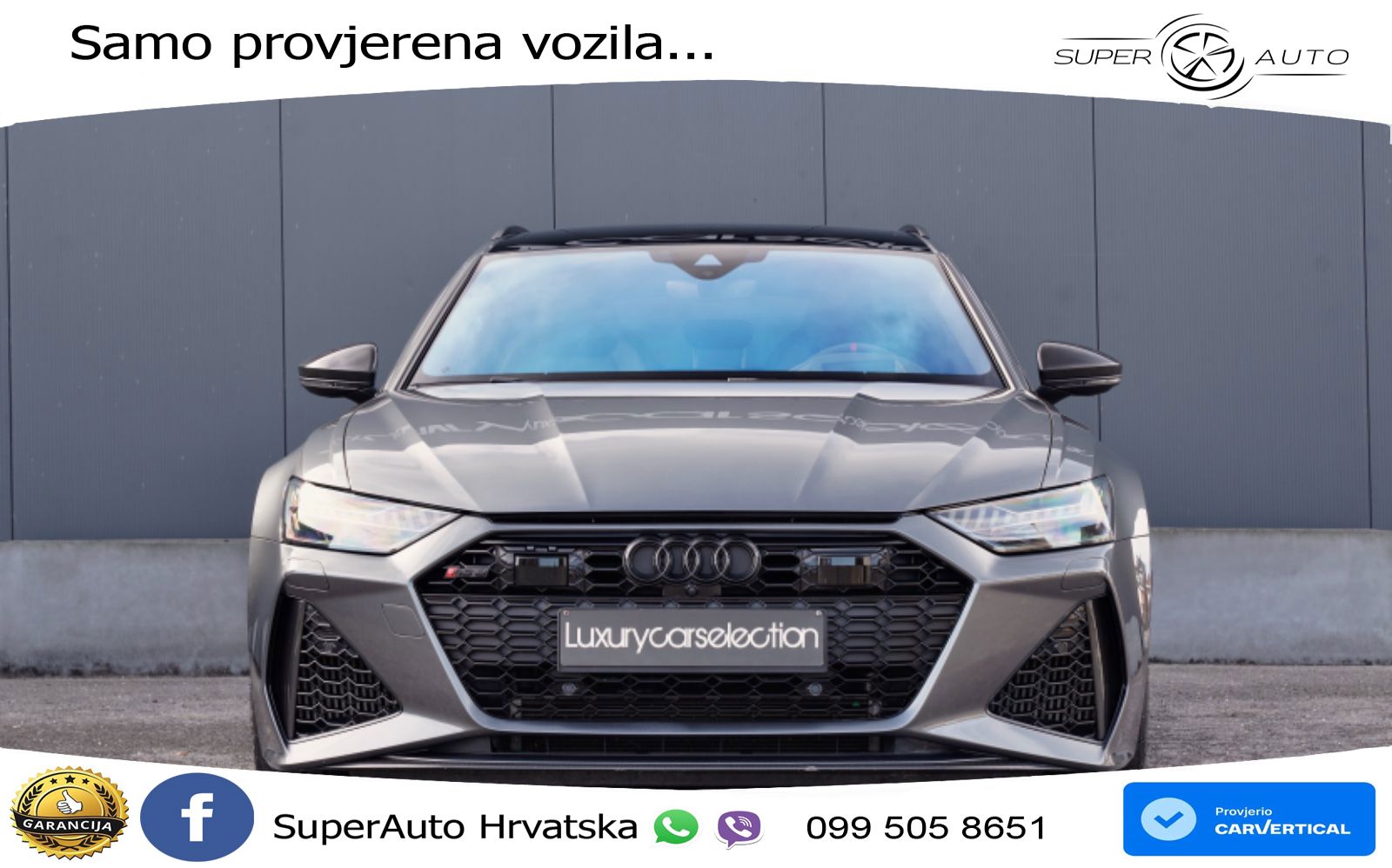 Audi RS6 Avant 4.0 TFSI V8 (600 KS) quattro Tiptronic LED+GR SJED+ACC