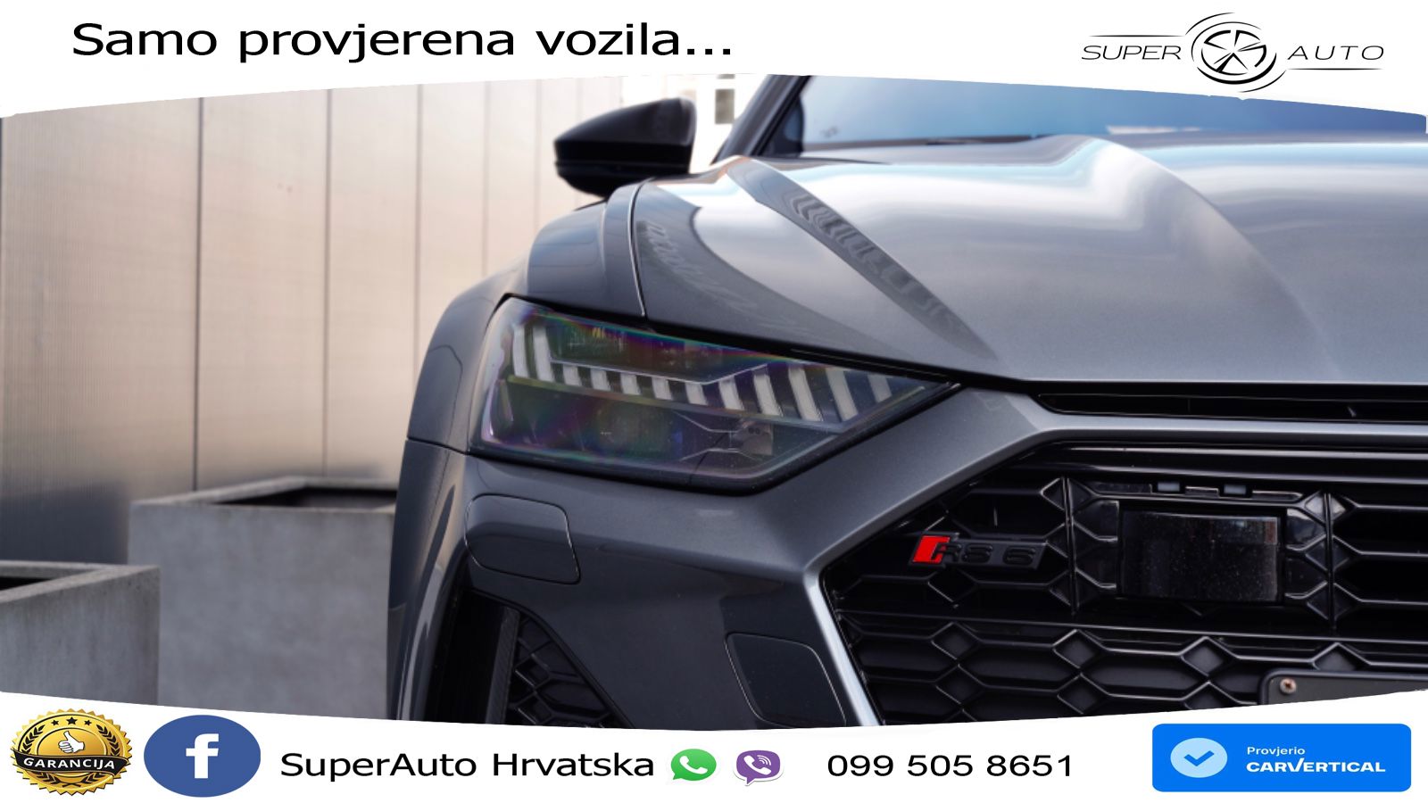 Audi RS6 Avant 4.0 TFSI V8 (600 KS) quattro Tiptronic LED+GR SJED+ACC