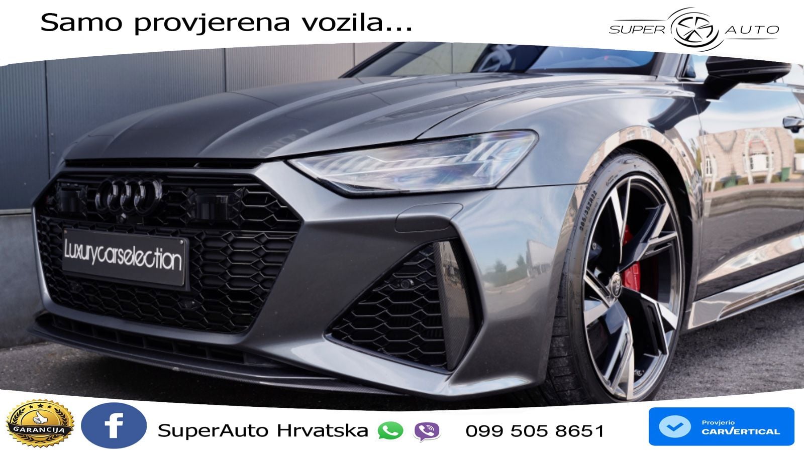 Audi RS6 Avant 4.0 TFSI V8 (600 KS) quattro Tiptronic LED+GR SJED+ACC