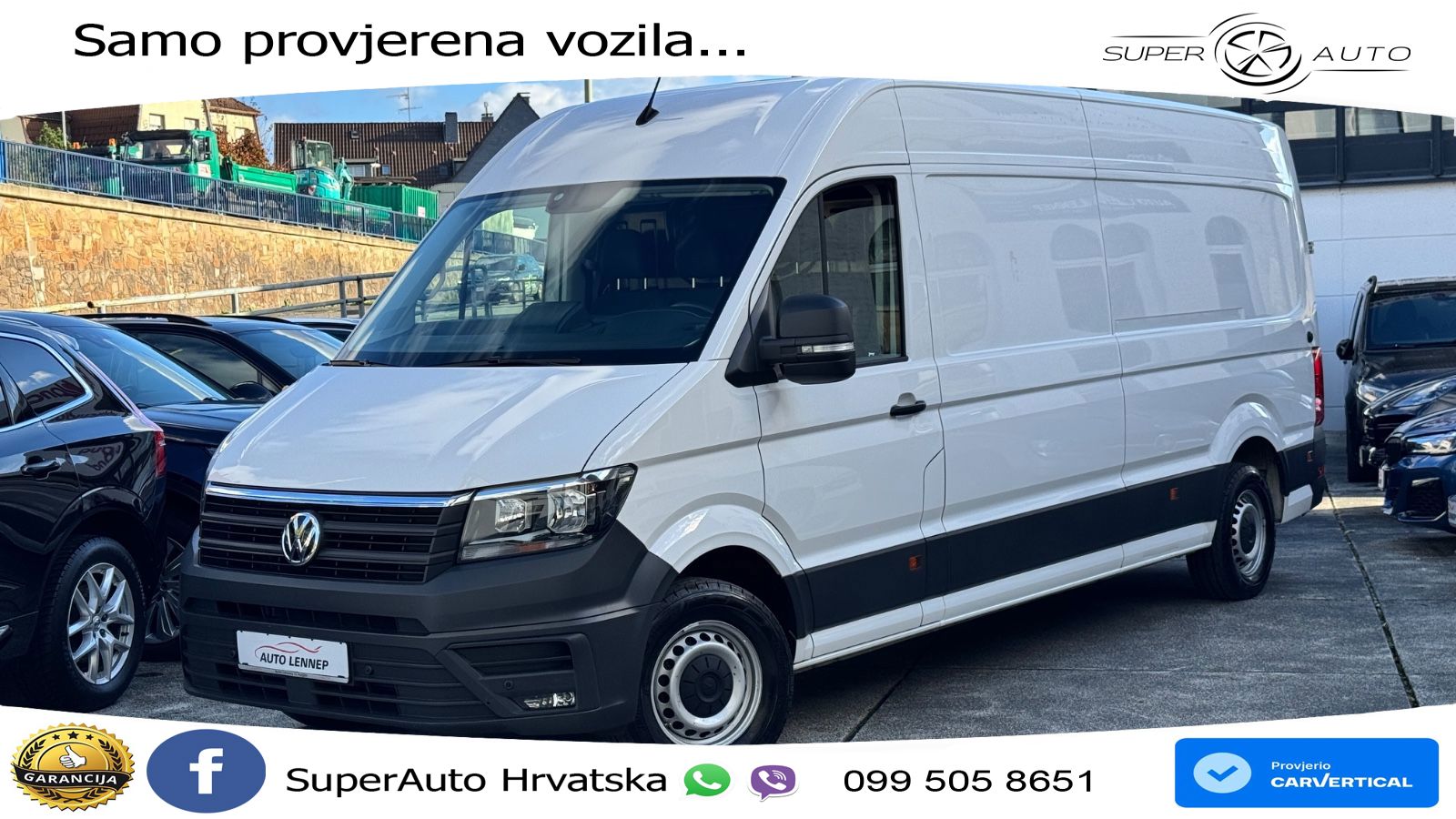 Volkswagen Crafter 35*Lang Hochdach*RWD*AHK 3500KG*Ergo*1HD 177 KS