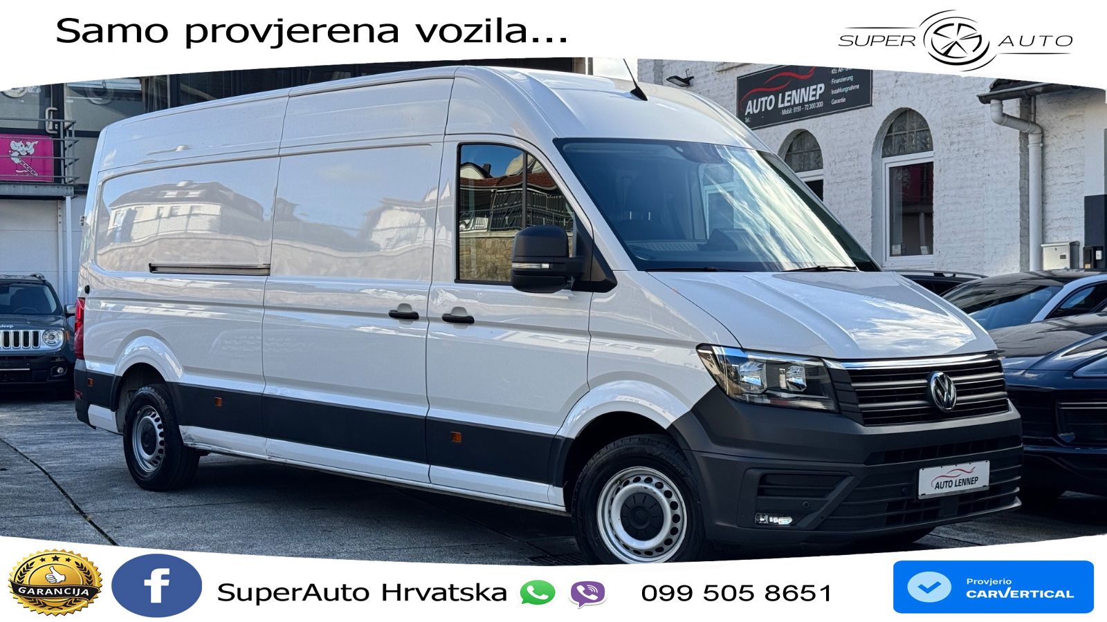 Volkswagen Crafter 35*Lang Hochdach*RWD*AHK 3500KG*Ergo*1HD 177 KS