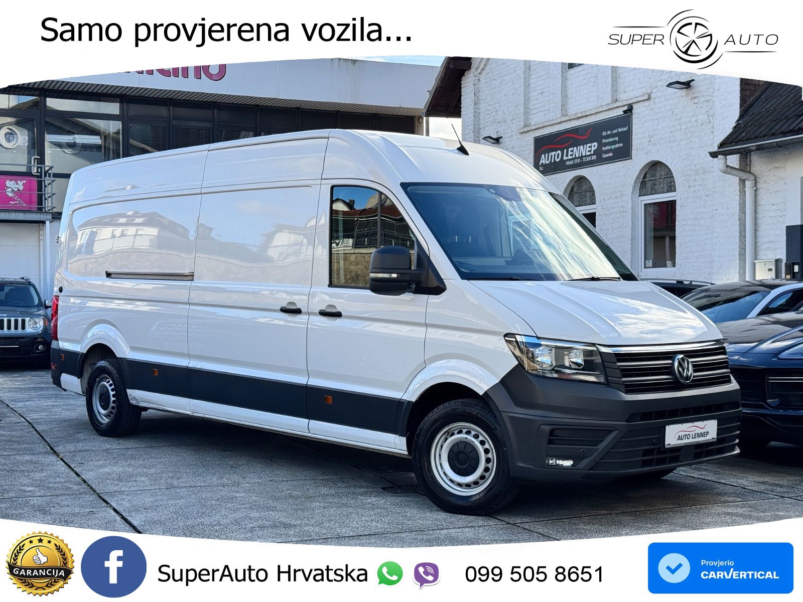 Volkswagen Crafter 35*Lang Hochdach*RWD*AHK 3500KG*Ergo*1HD 177 KS