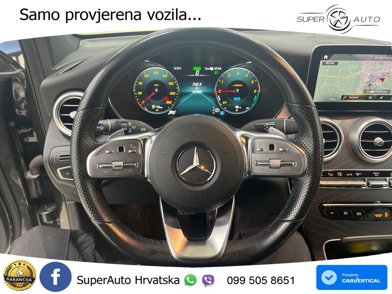 Mercedes GLC 300de (306 KS) 4MATIC 9G-TRONIC AMG ZRAČNI+ACC+GR SJED+KAM