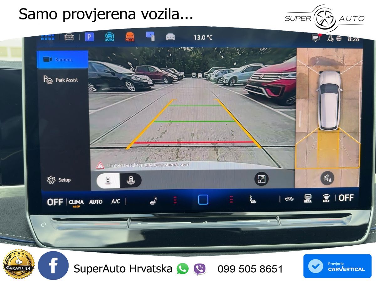 Volkswagen Passat Variant 1.5 TSI (204 KS) eHybrid DSG R-Line ACC+HEAD+GR SJED+360+PANO