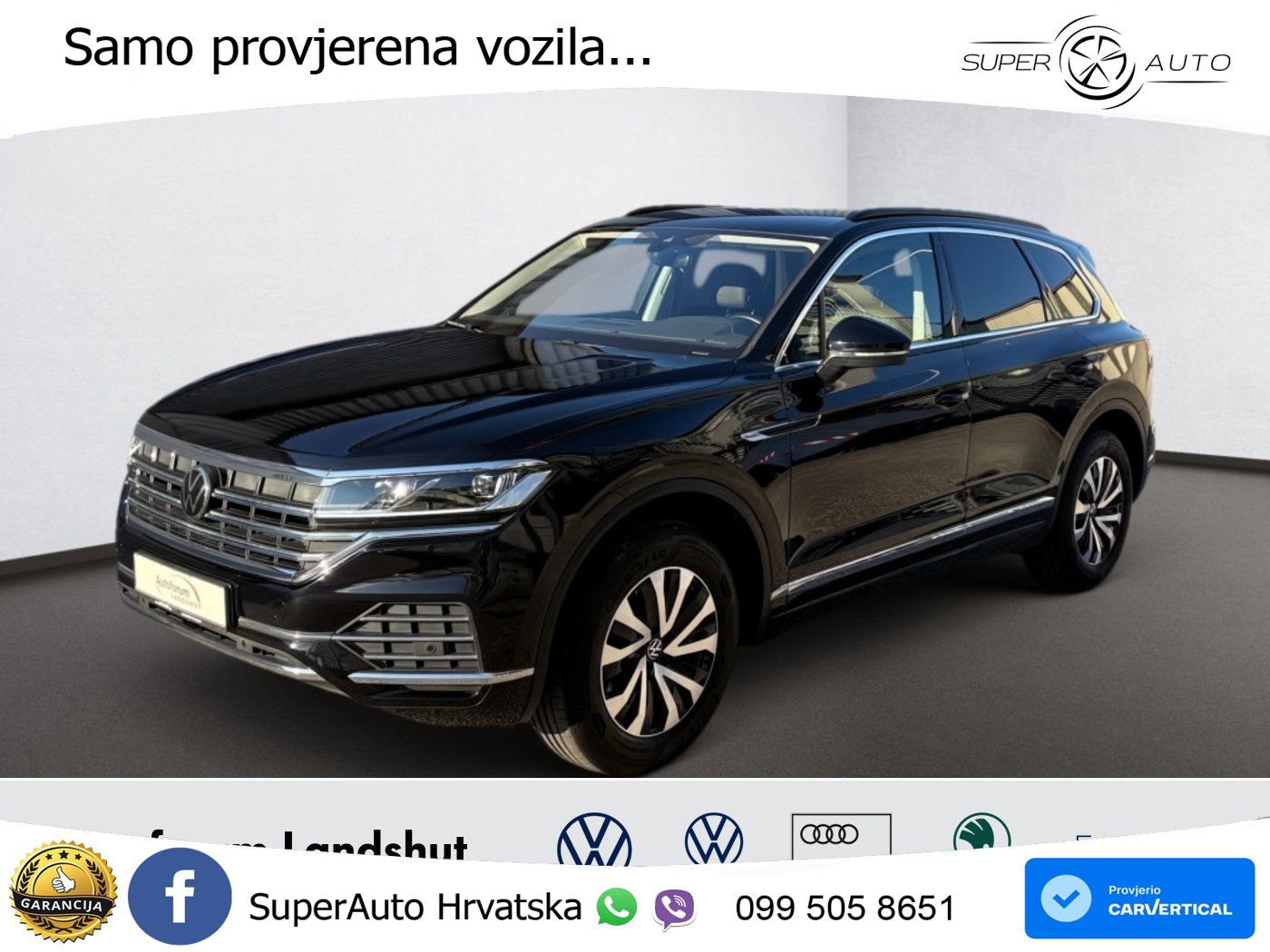 Volkswagen Touareg 3.0 V6 TDI (286 KS) 4MOTION Tiptronic LED+GR SJED+ACC