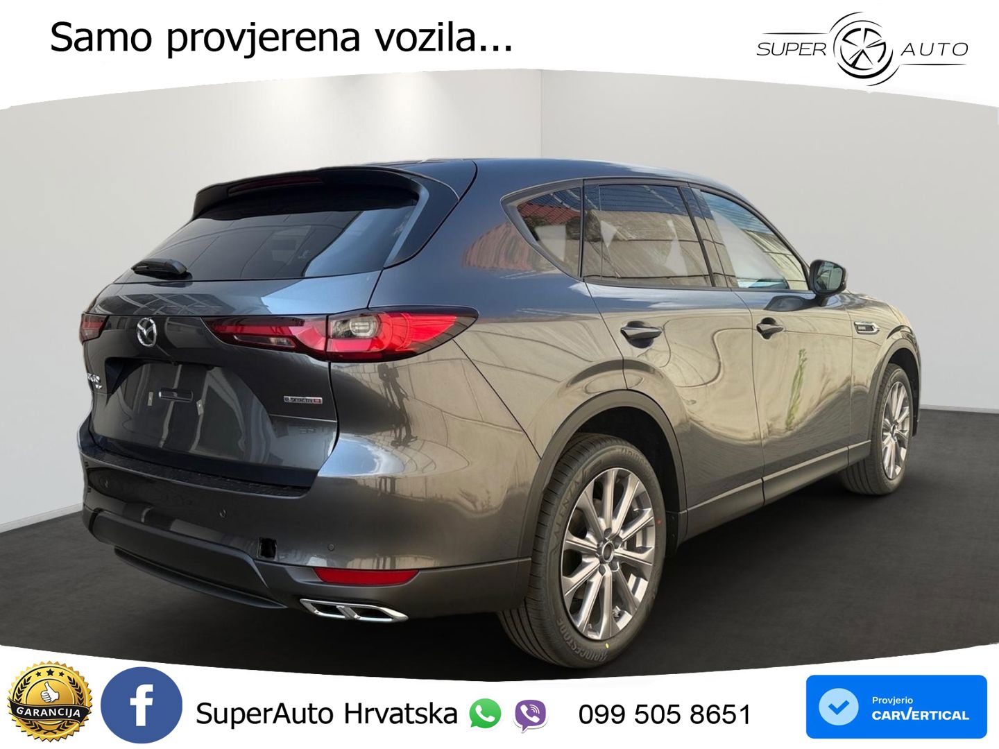 Mazda CX-60 3.3 e-Skyactiv D (254 KS) AWD Automatic LED+GR SJED+ACC