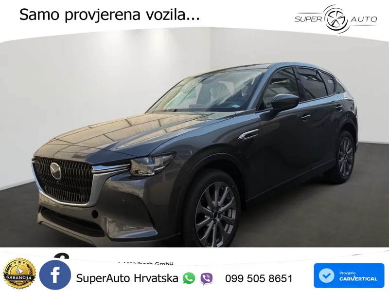 Mazda CX-60 3.3 e-Skyactiv D (254 KS) AWD Automatic LED+GR SJED+ACC