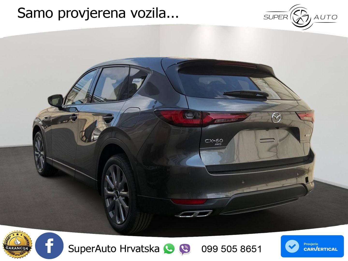Mazda CX-60 3.3 e-Skyactiv D (254 KS) AWD Automatic LED+GR SJED+ACC