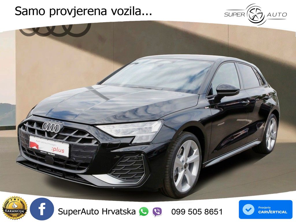 Audi A3 Sportback 40 TFSI (204 KS) quattro S tronic S line