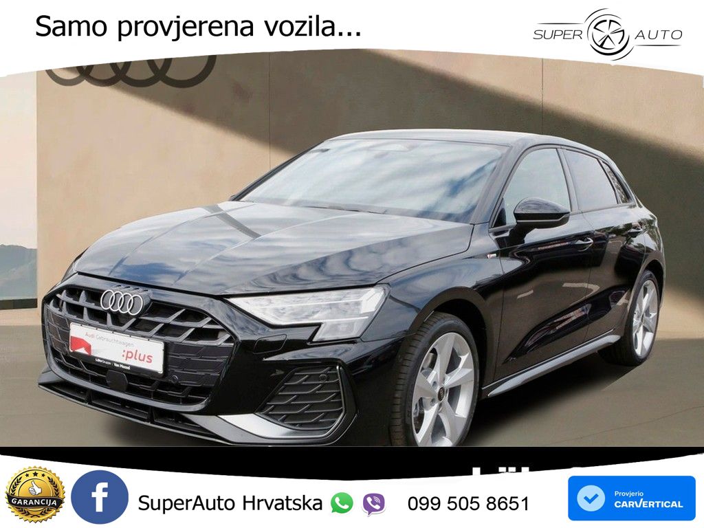 Audi A3 Sportback 40 TFSI (204 KS) quattro S tronic S line