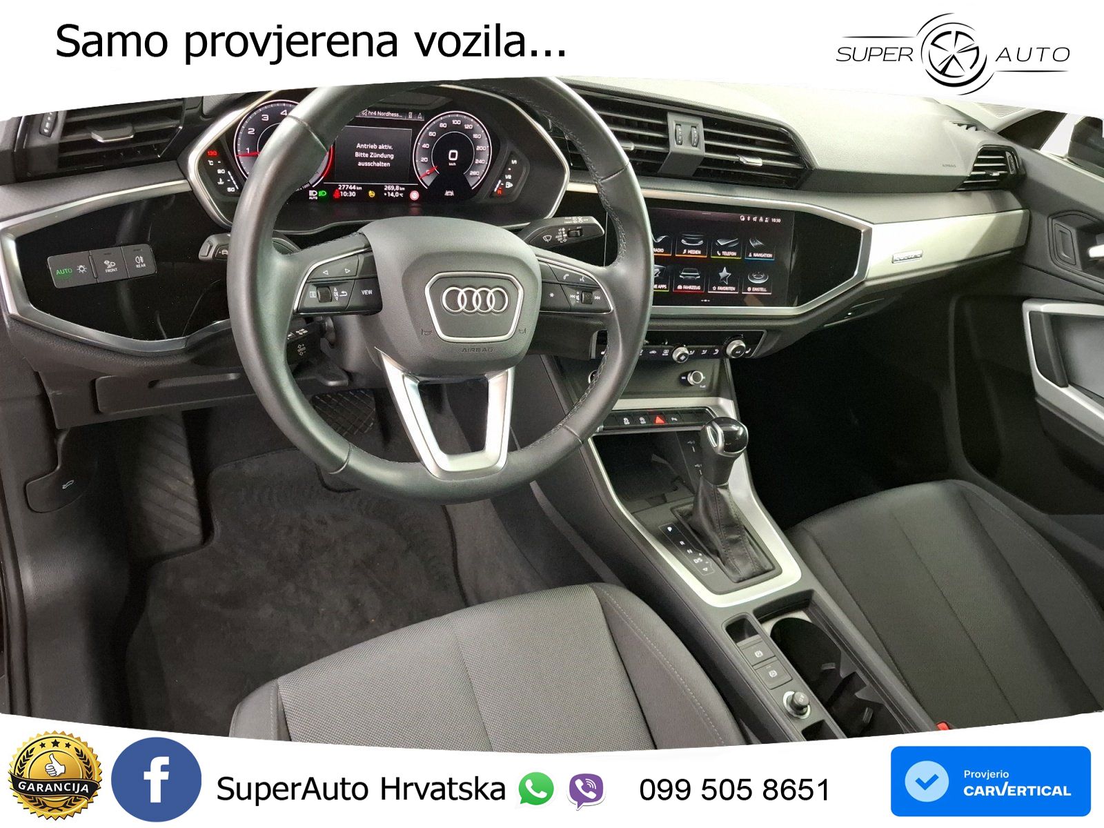 Audi Q3 40 TFSI (190 KS) quattro S tronic MATRIX+GR SJED+KAM