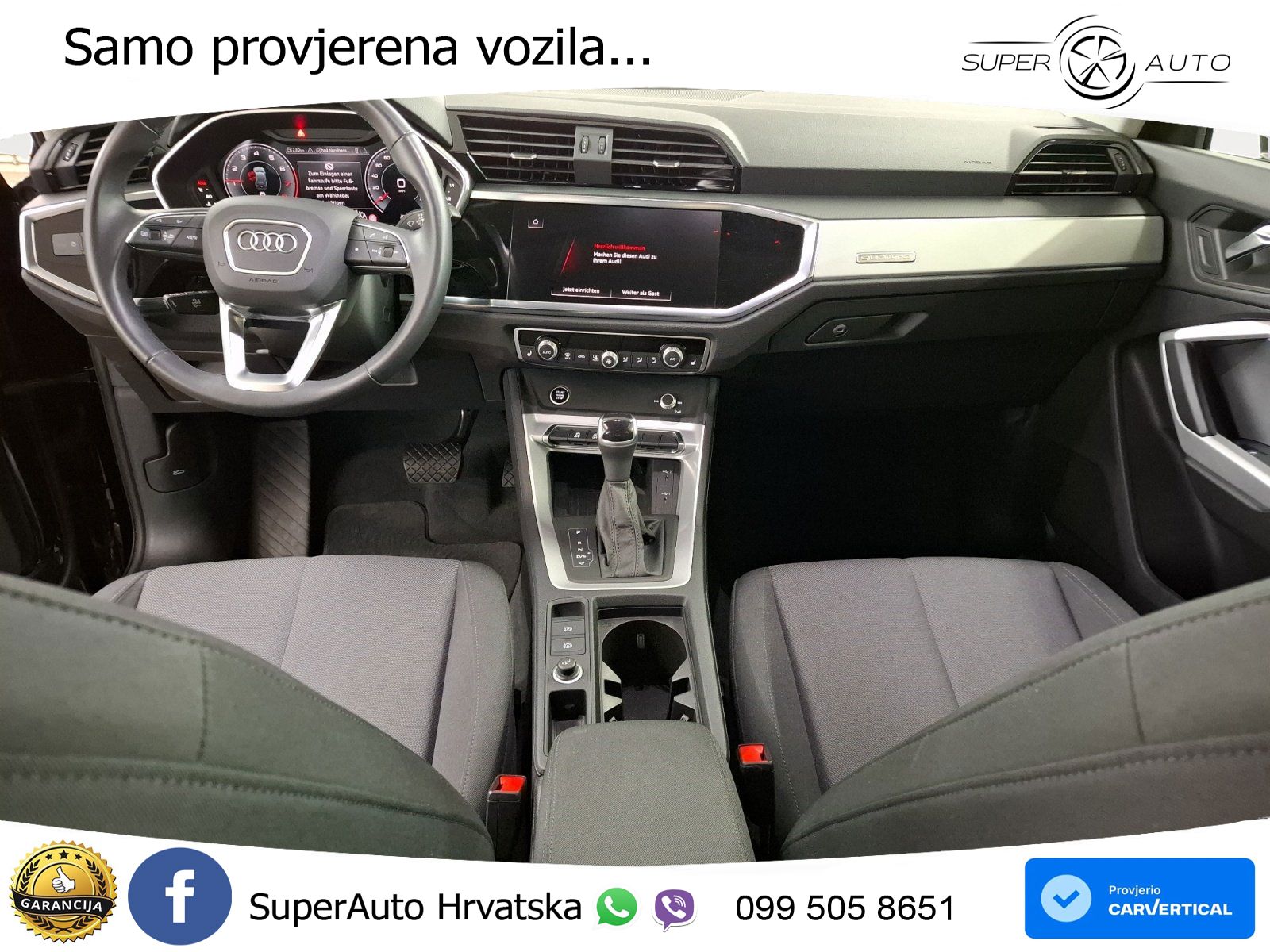 Audi Q3 40 TFSI (190 KS) quattro S tronic MATRIX+GR SJED+KAM