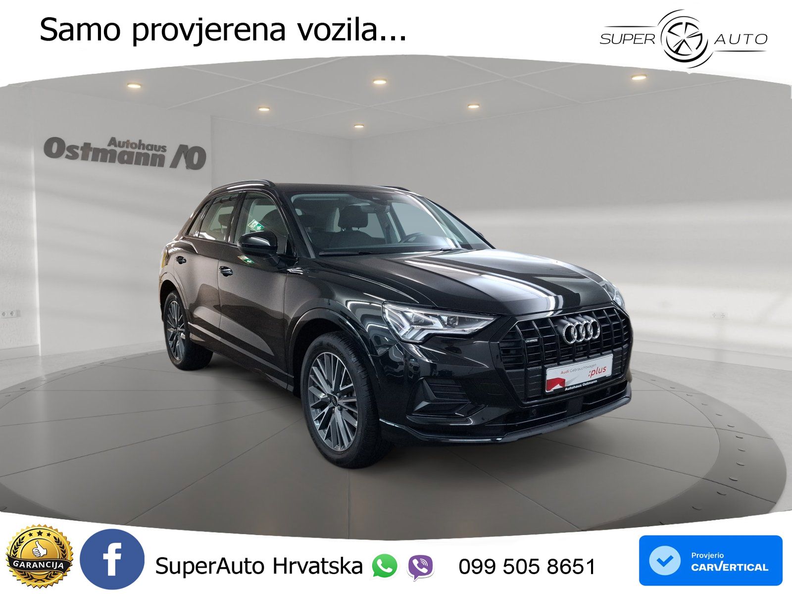 Audi Q3 40 TFSI (190 KS) quattro S tronic MATRIX+GR SJED+KAM