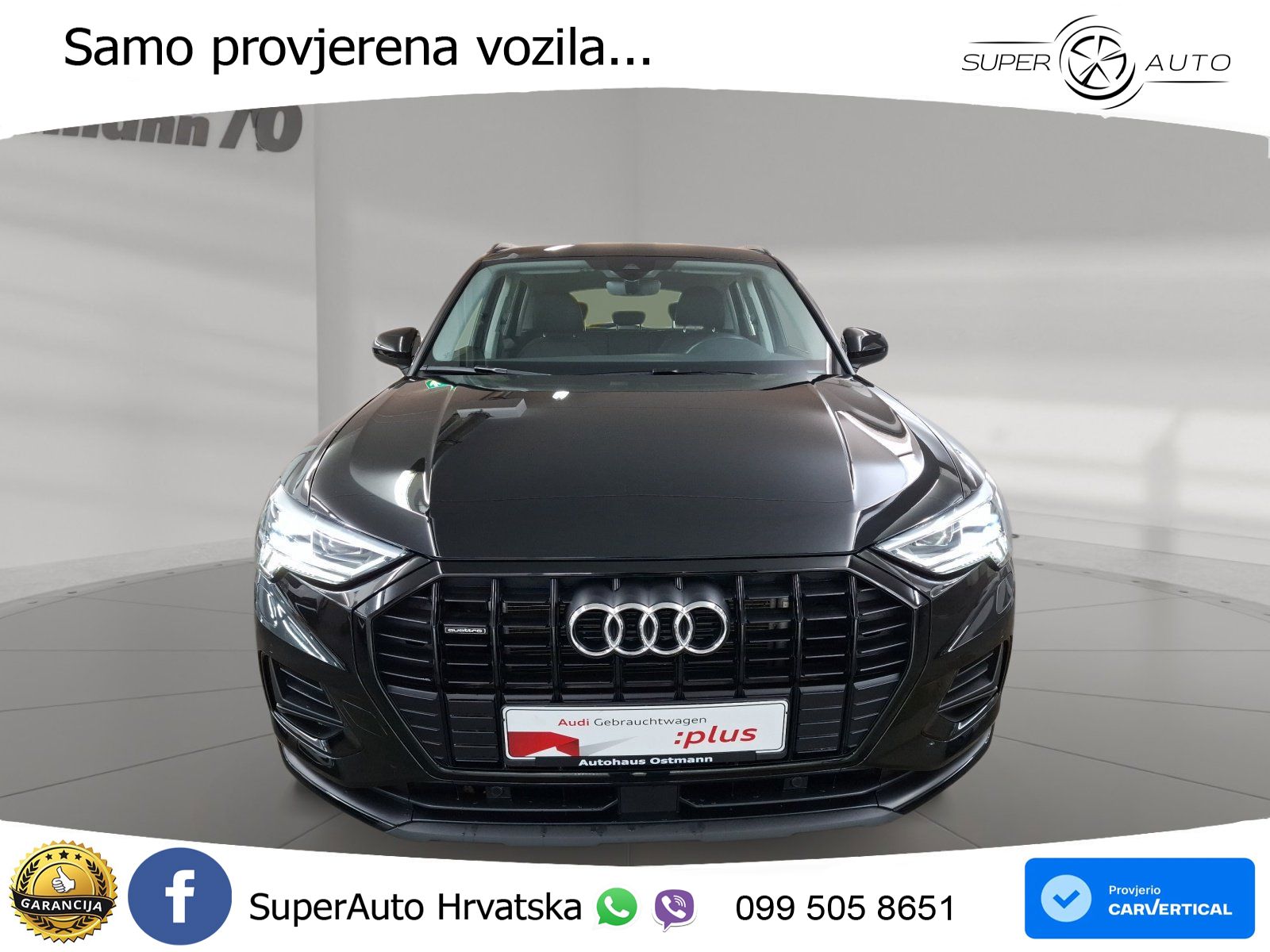 Audi Q3 40 TFSI (190 KS) quattro S tronic MATRIX+GR SJED+KAM