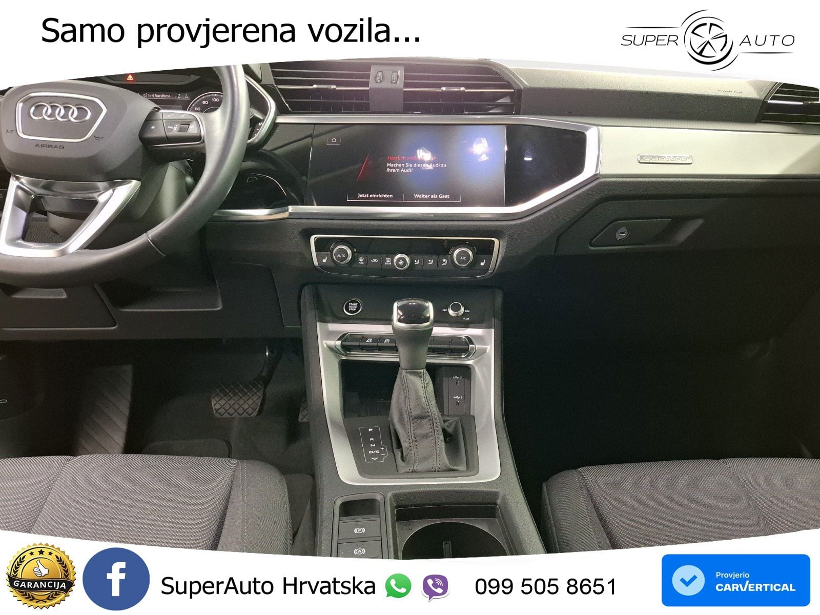Audi Q3 40 TFSI (190 KS) quattro S tronic MATRIX+GR SJED+KAM