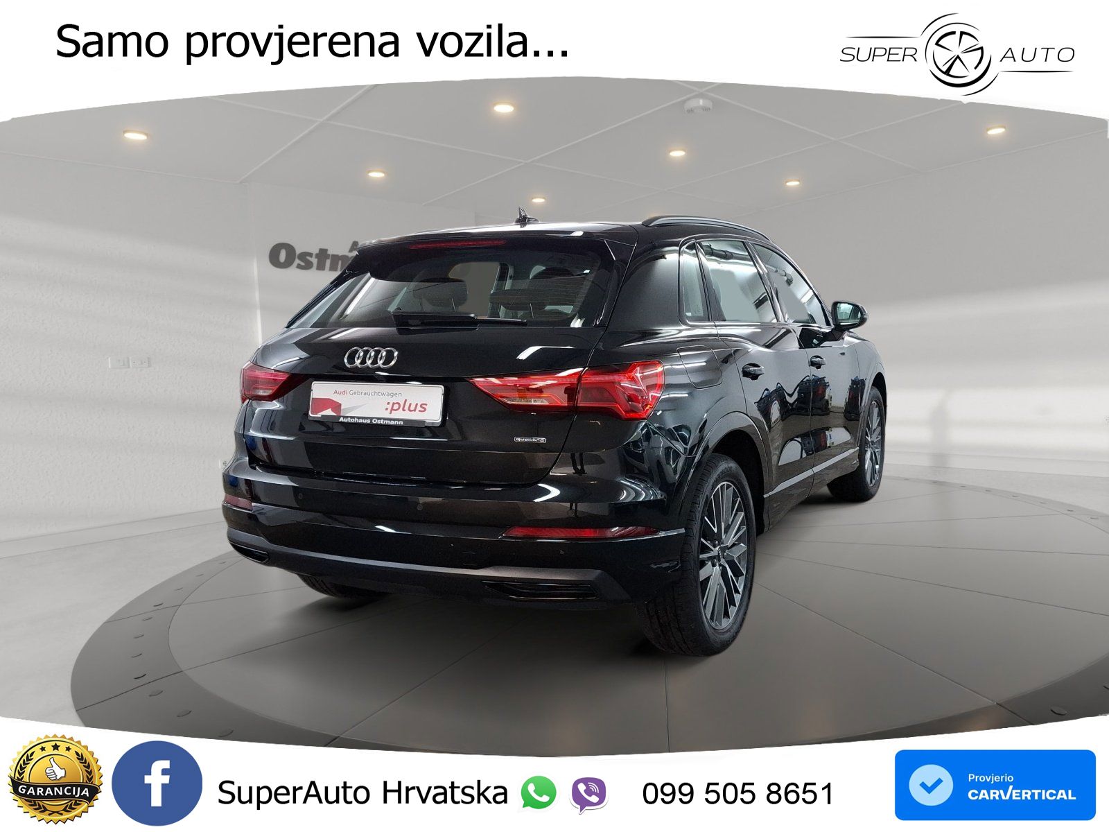 Audi Q3 40 TFSI (190 KS) quattro S tronic MATRIX+GR SJED+KAM