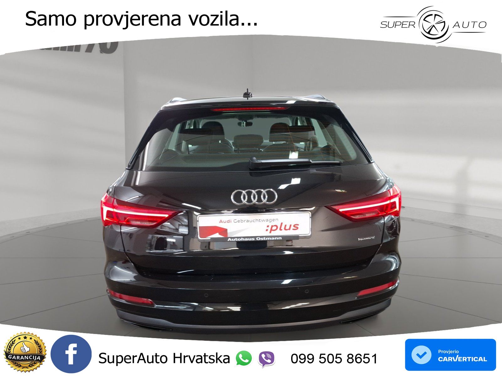 Audi Q3 40 TFSI (190 KS) quattro S tronic MATRIX+GR SJED+KAM