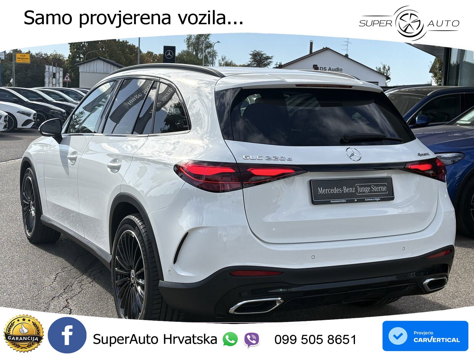 Mercedes GLC 220d (197 KS) 4MATIC 9G-TRONIC AMG LED+GR SJED+ACC