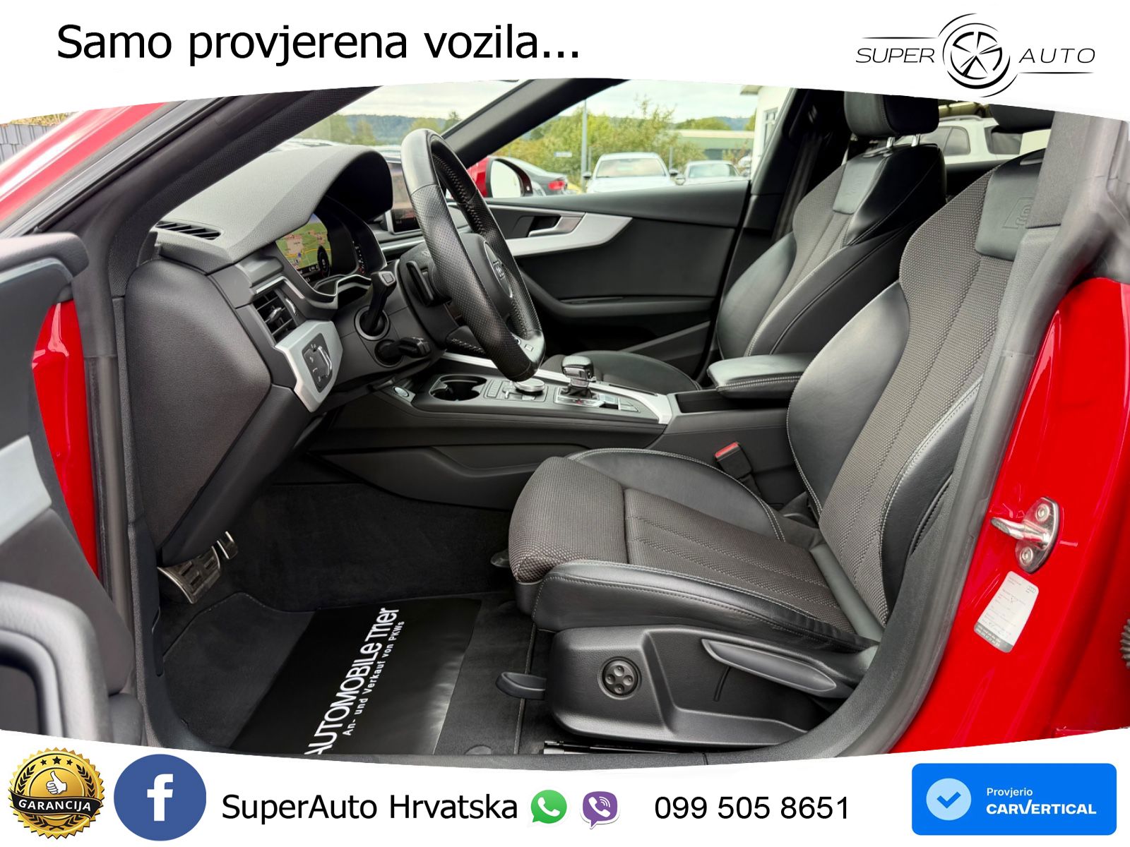 Audi A5 Sportback 40 TDI (190 KS) quattro ultra S tronic S line LED+GR SJED+ACC