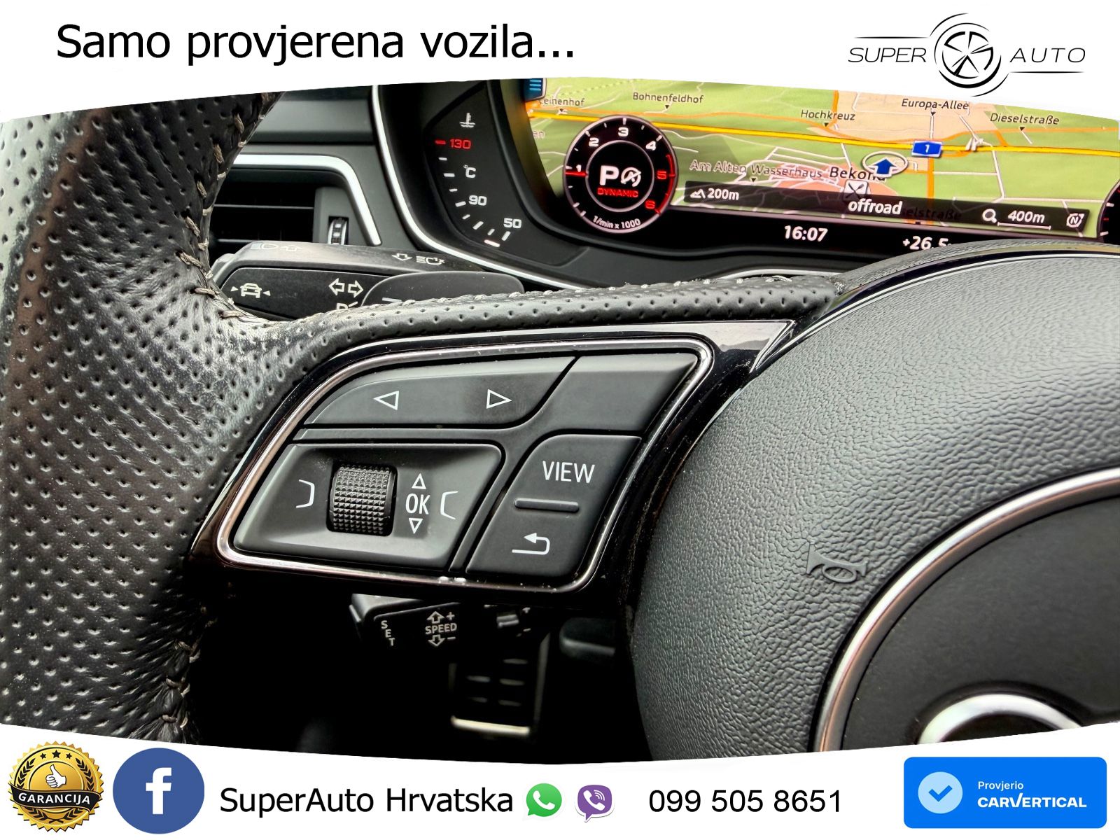 Audi A5 Sportback 40 TDI (190 KS) quattro ultra S tronic S line LED+GR SJED+ACC