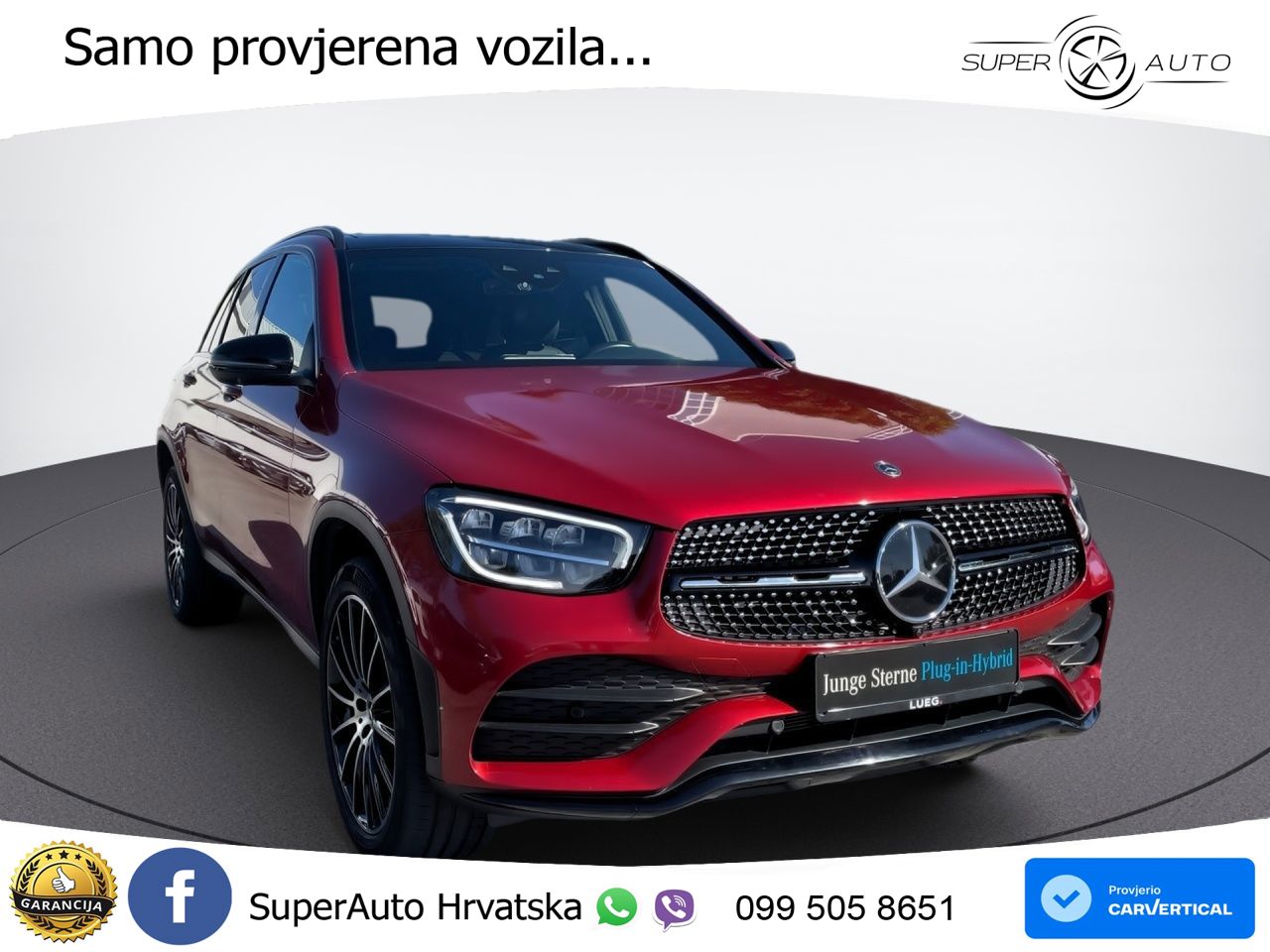 Mercedes GLC 300e (320 KS) 4MATIC 9G-TRONIC AMG ACC+GR SJED+360+PANO